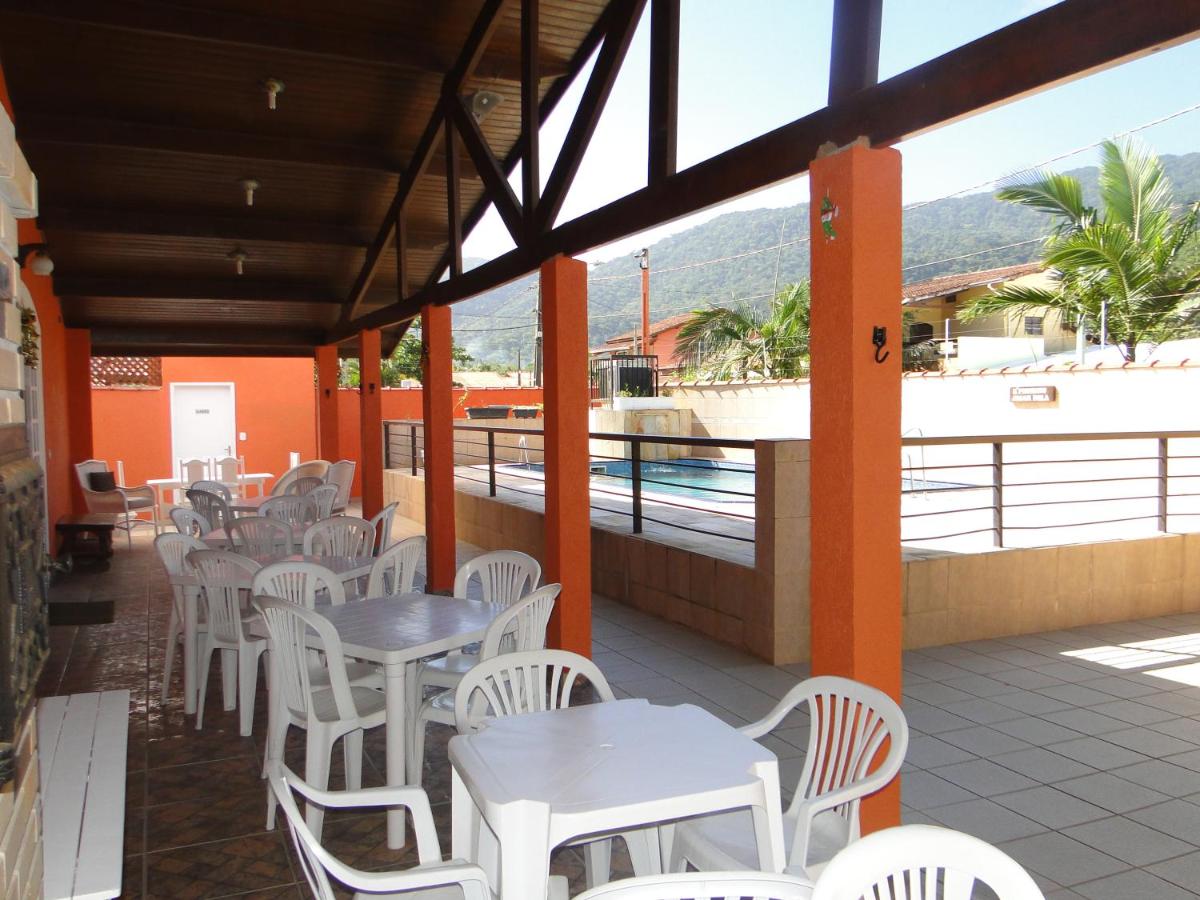 outdoor BBQ area