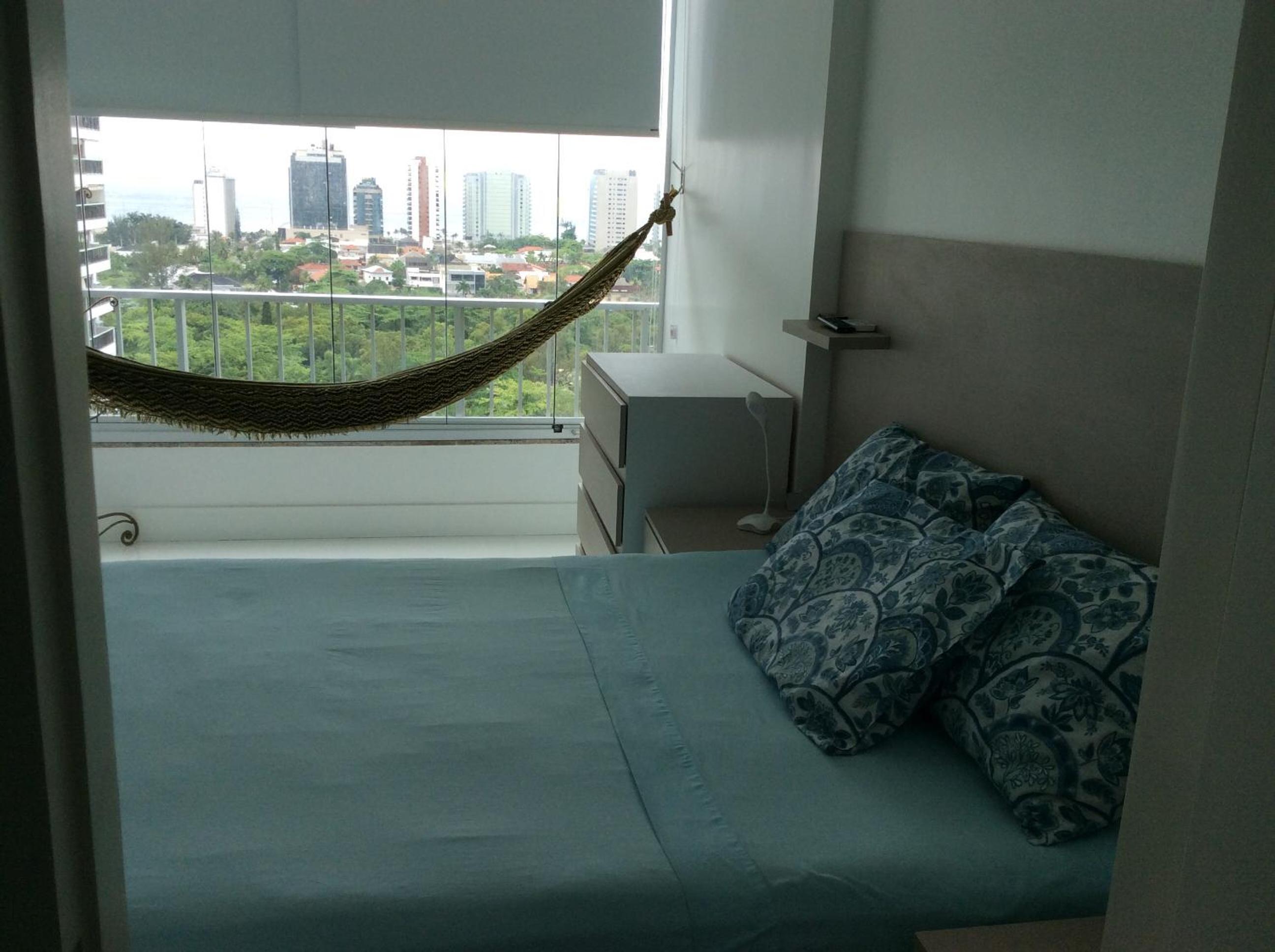 Rosa dos Ventos - Premium Luxo 5 Estrelas - Vista Mar - Barra da Tijuca - 2 Quartos, Cozinha equipada, Amplo e arejado, Ar cond, Estacionamento grátis, Res
