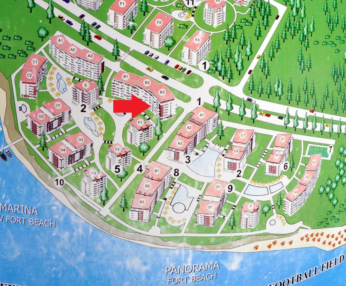 Kalina Private Apartments in Marina View Fort Beach, Sveti Vlas
