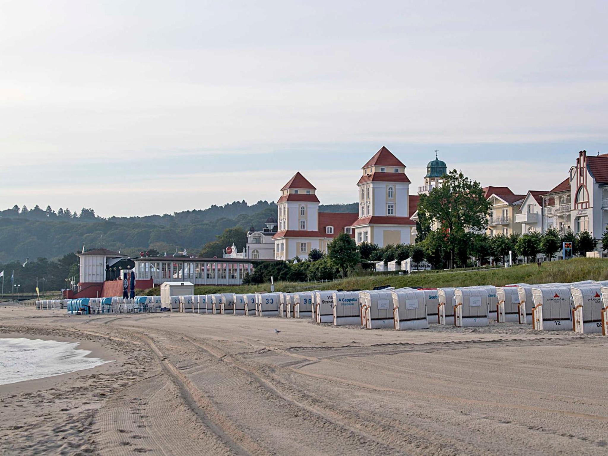 Villa Strandburg in Binz - WG 10 mit Balkon und Meerblick