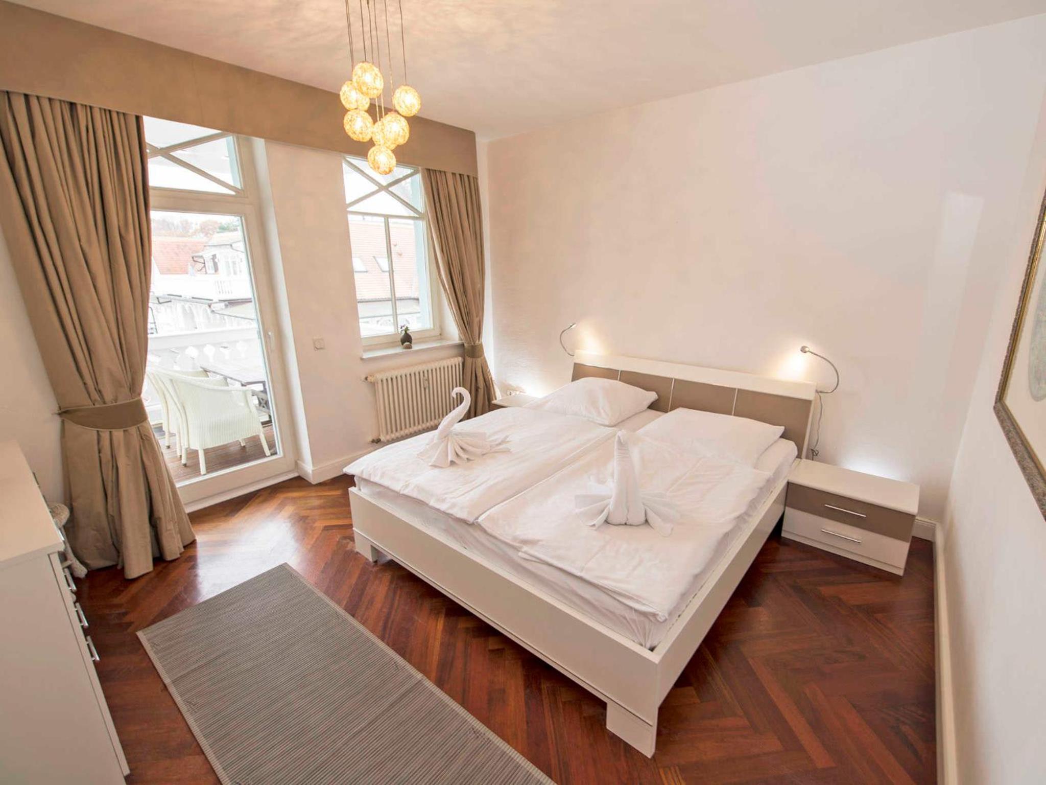 Villa Strandburg in Binz - WG 10 mit Balkon und Meerblick