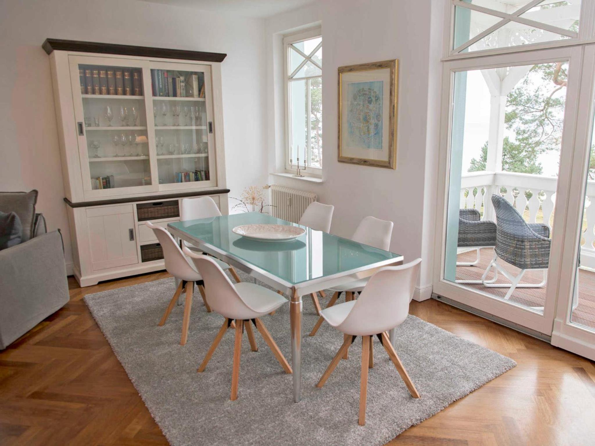 Villa Strandburg in Binz - WG 10 mit Balkon und Meerblick
