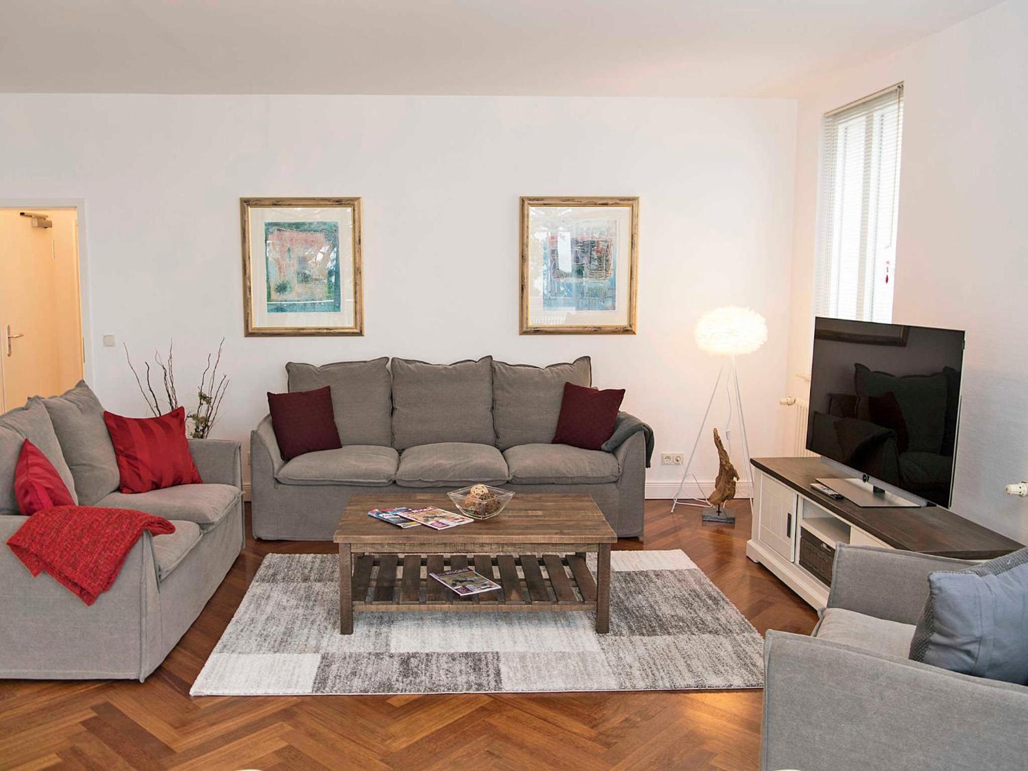Villa Strandburg in Binz - WG 10 mit Balkon und Meerblick