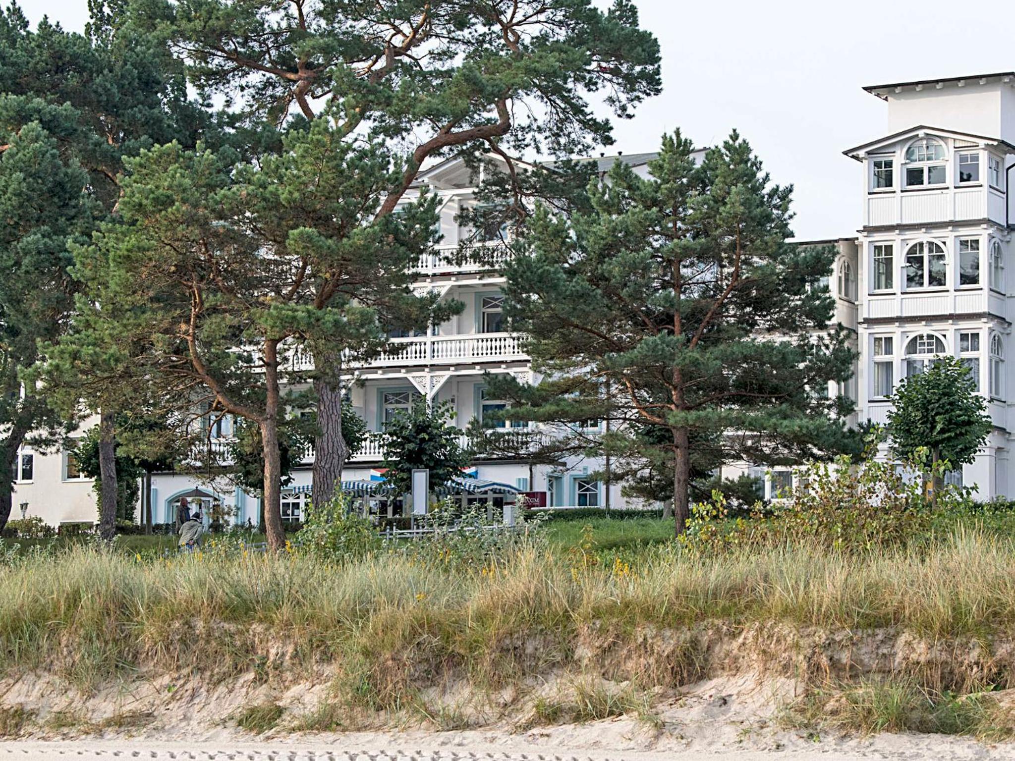 Villa Strandburg in Binz - WG 10 mit Balkon und Meerblick