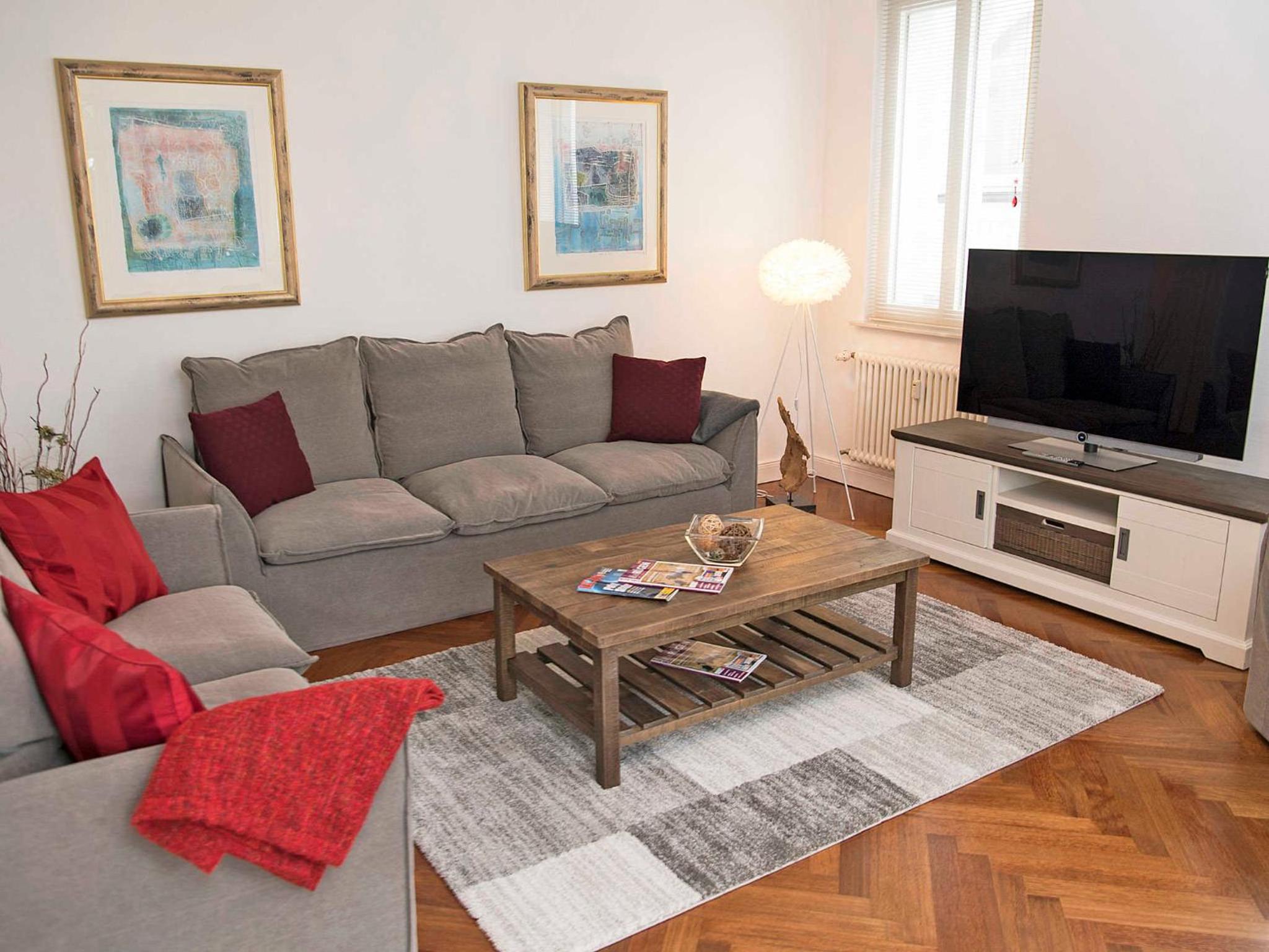 Villa Strandburg in Binz - WG 10 mit Balkon und Meerblick