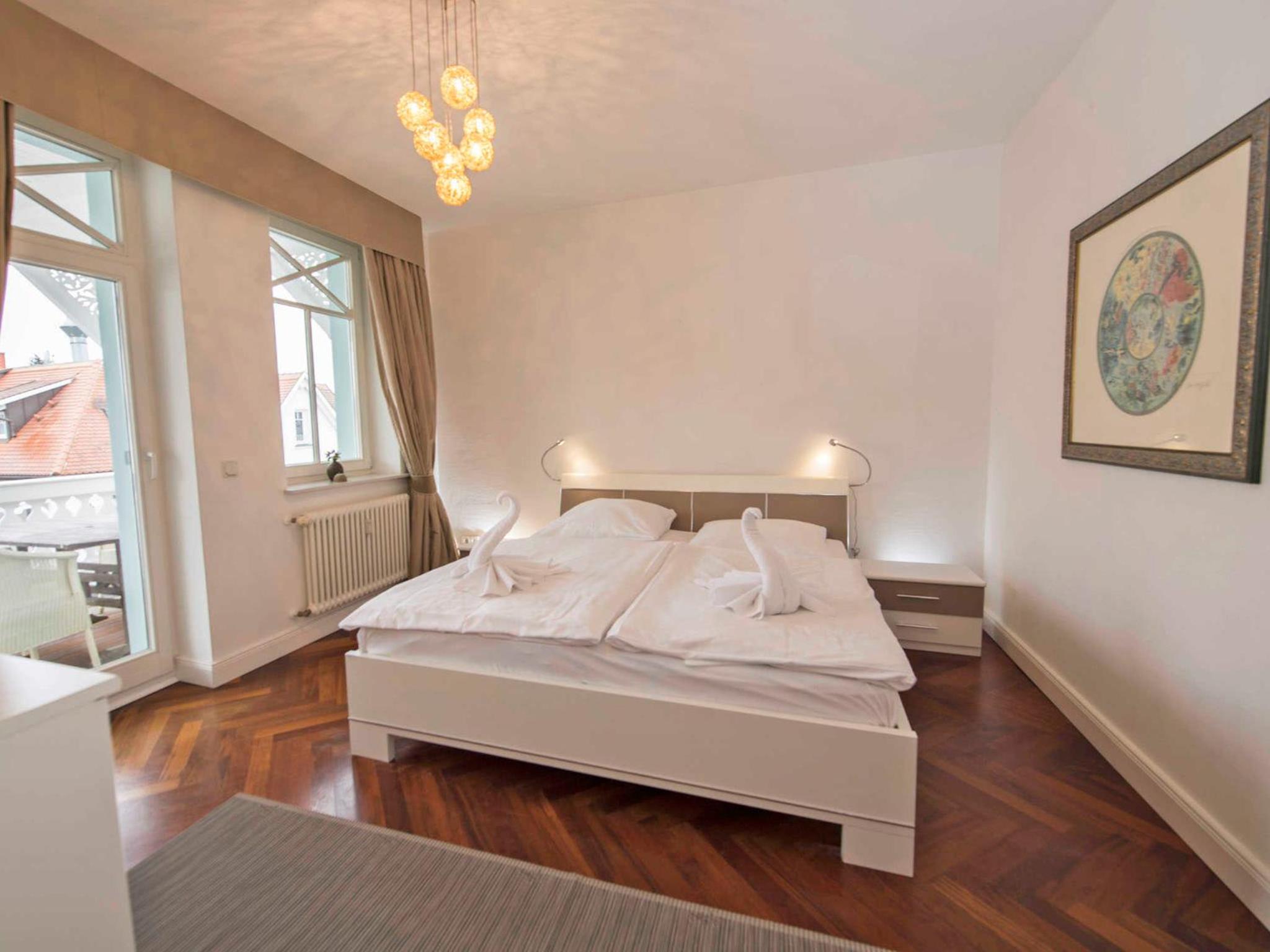Villa Strandburg in Binz - WG 10 mit Balkon und Meerblick