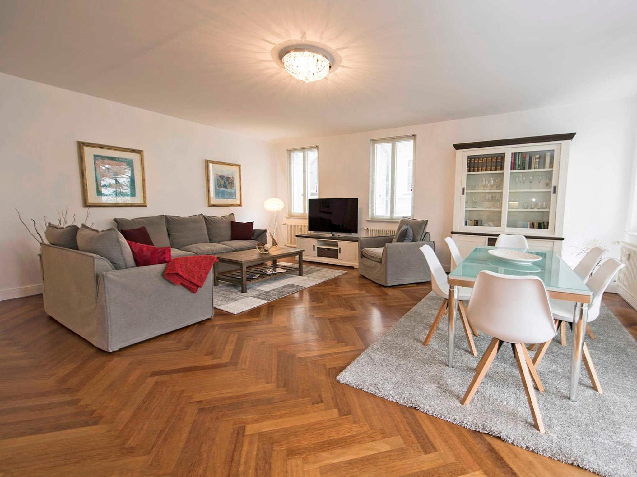 Villa Strandburg in Binz - WG 10 mit Balkon und Meerblick