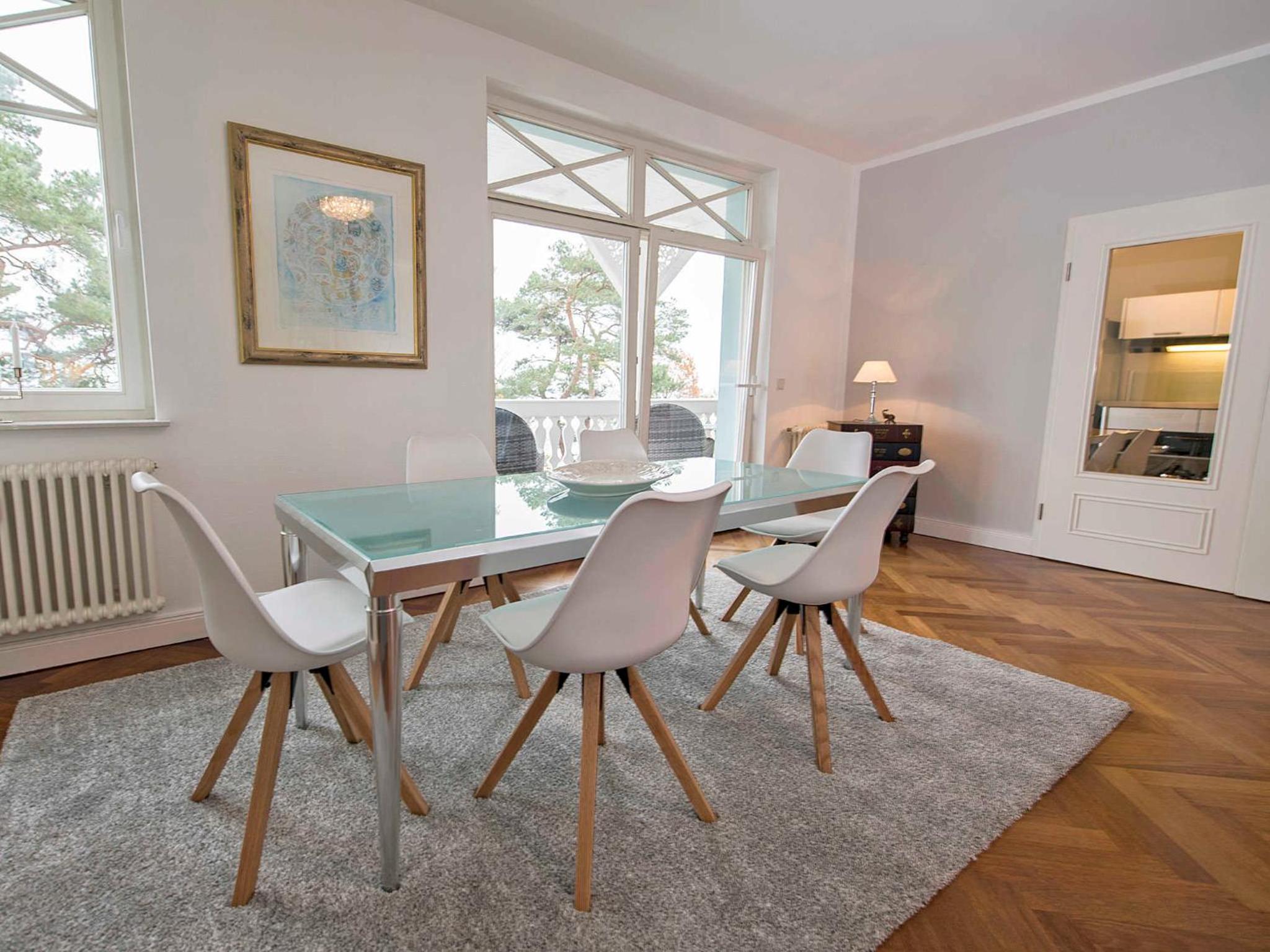 Villa Strandburg in Binz - WG 10 mit Balkon und Meerblick