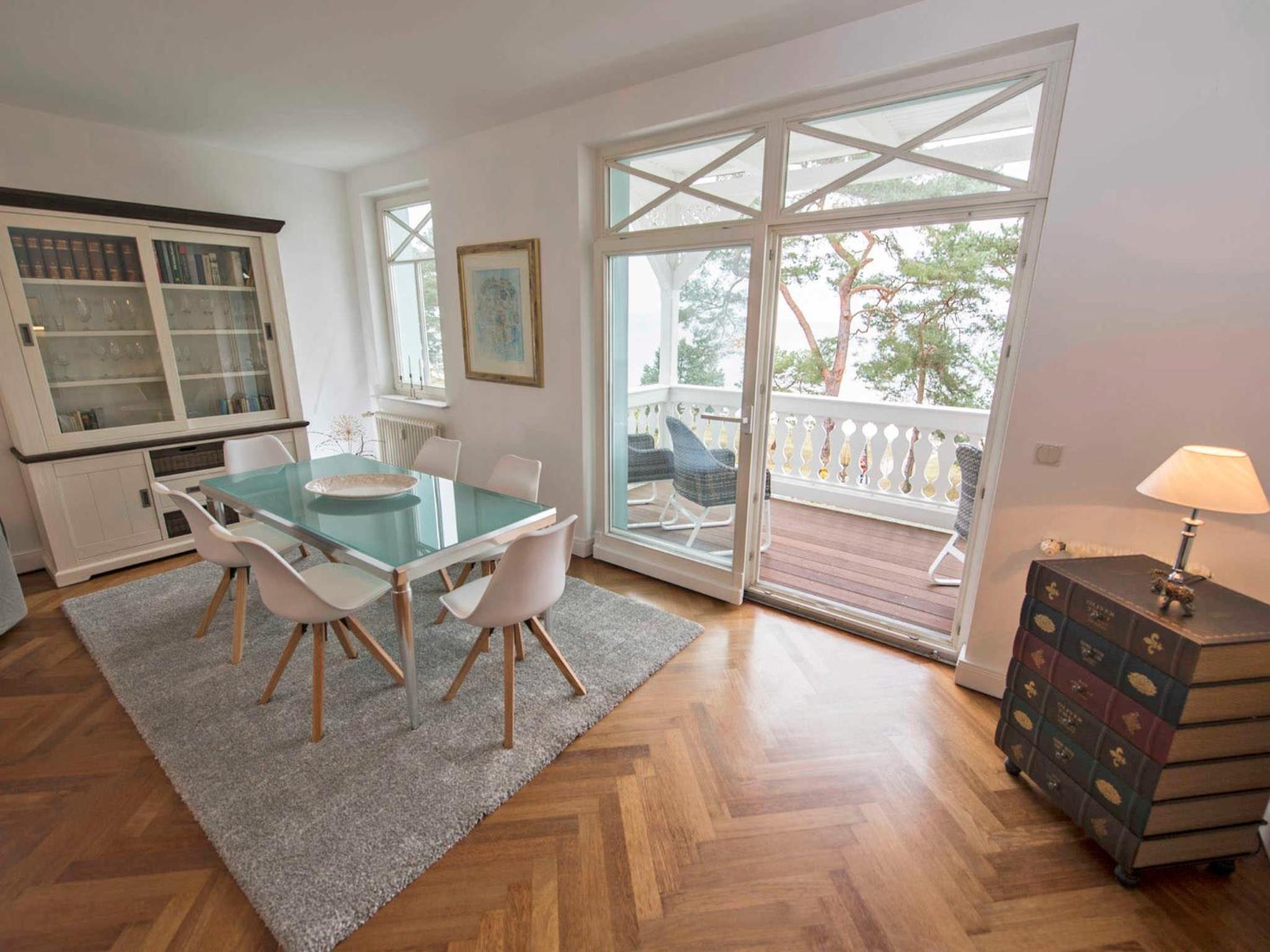 Villa Strandburg in Binz - WG 10 mit Balkon und Meerblick