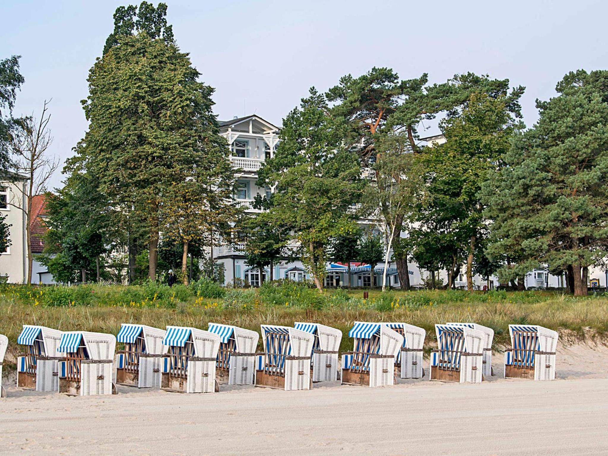 Villa Strandburg in Binz - WG 10 mit Balkon und Meerblick