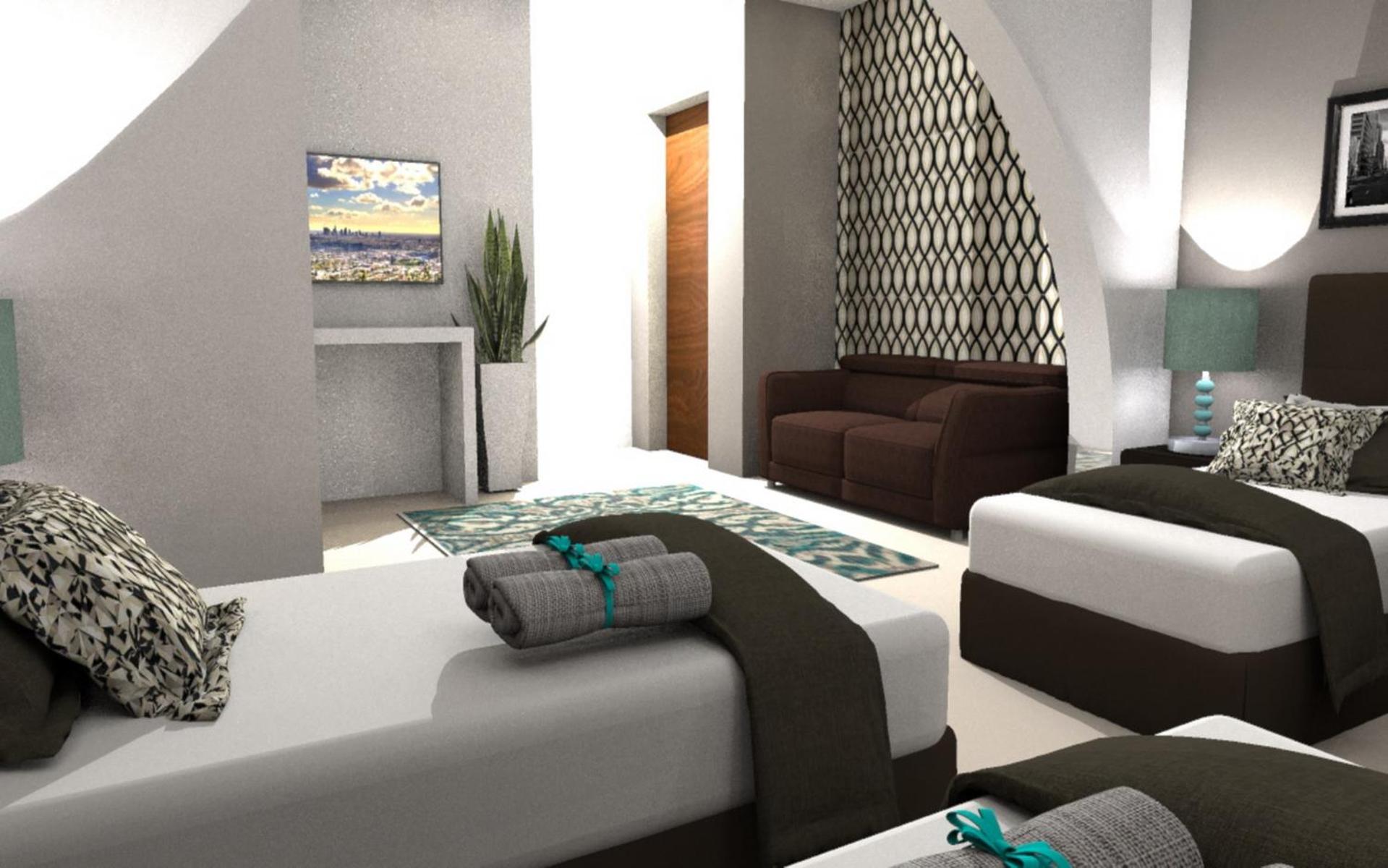 hotel room