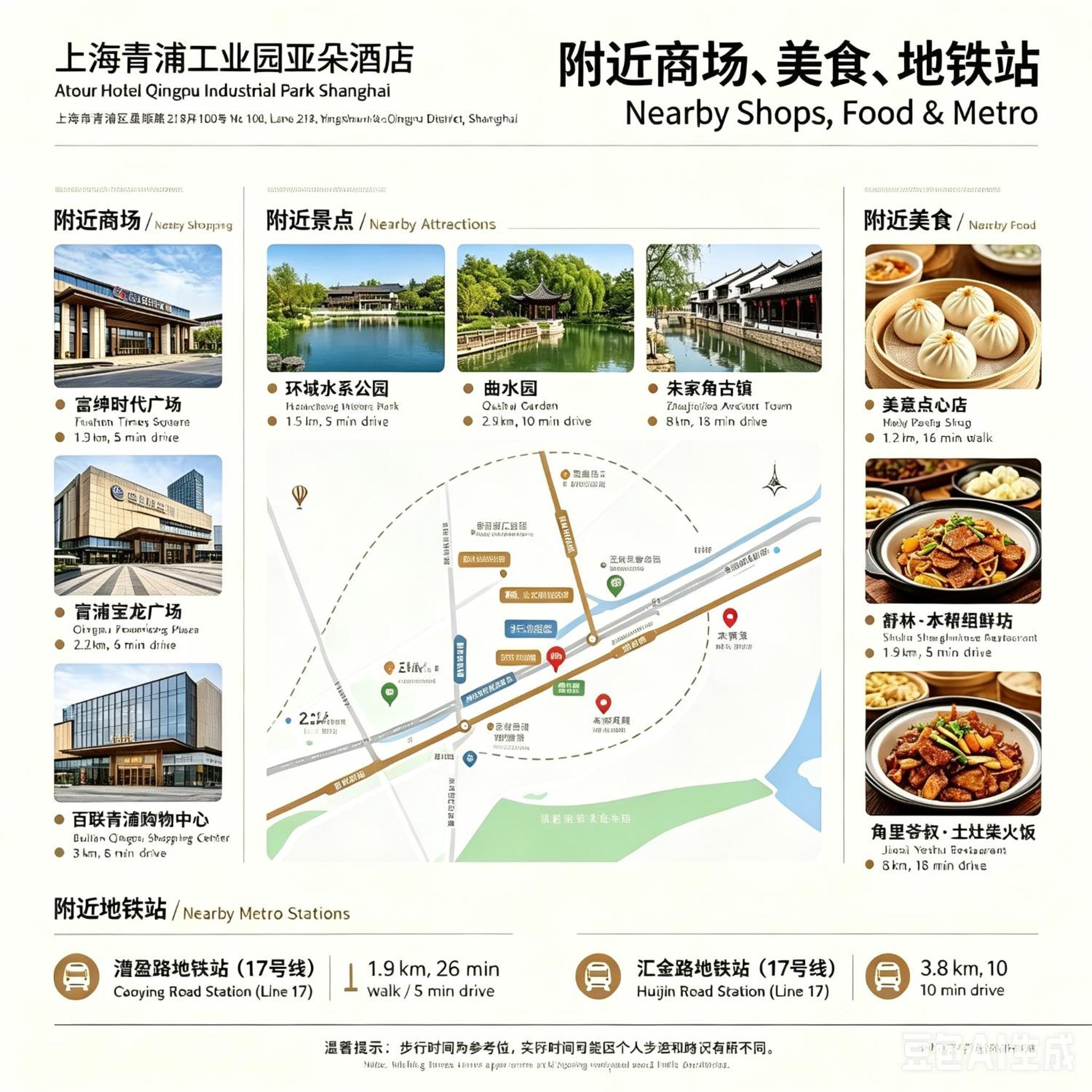 Atour Hotel Shanghai Qingpu Industrial Park