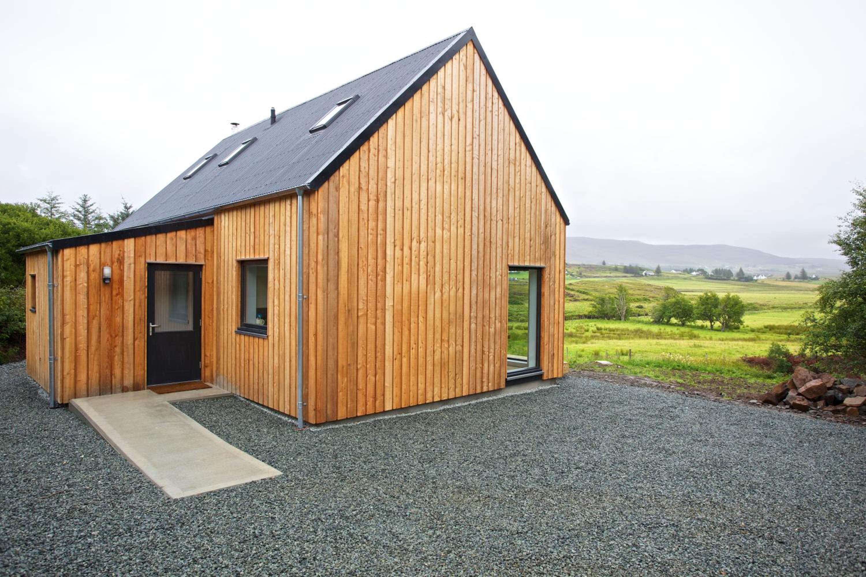Skeabost Wood Cottage view 2