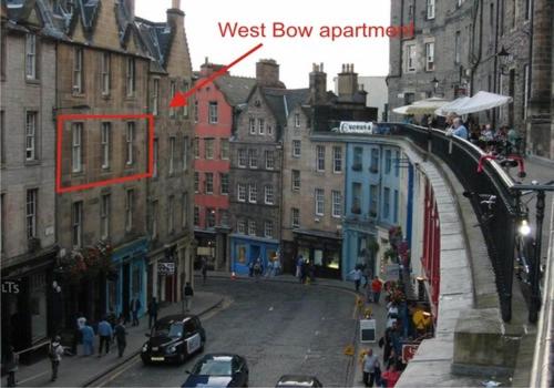 West Bow just off Royal Mile view 2