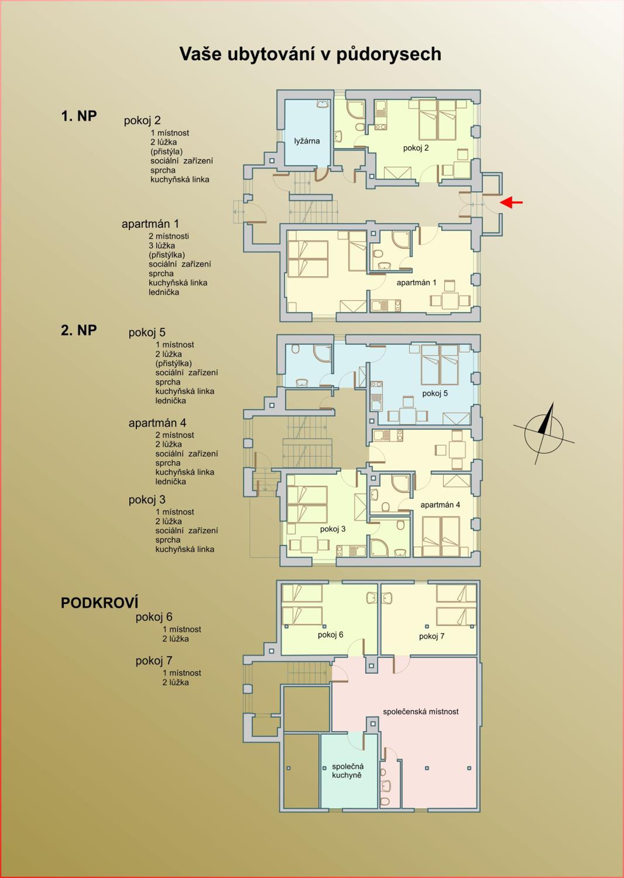 Penzion, apartmany Florian