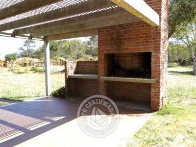 outdoor BBQ area