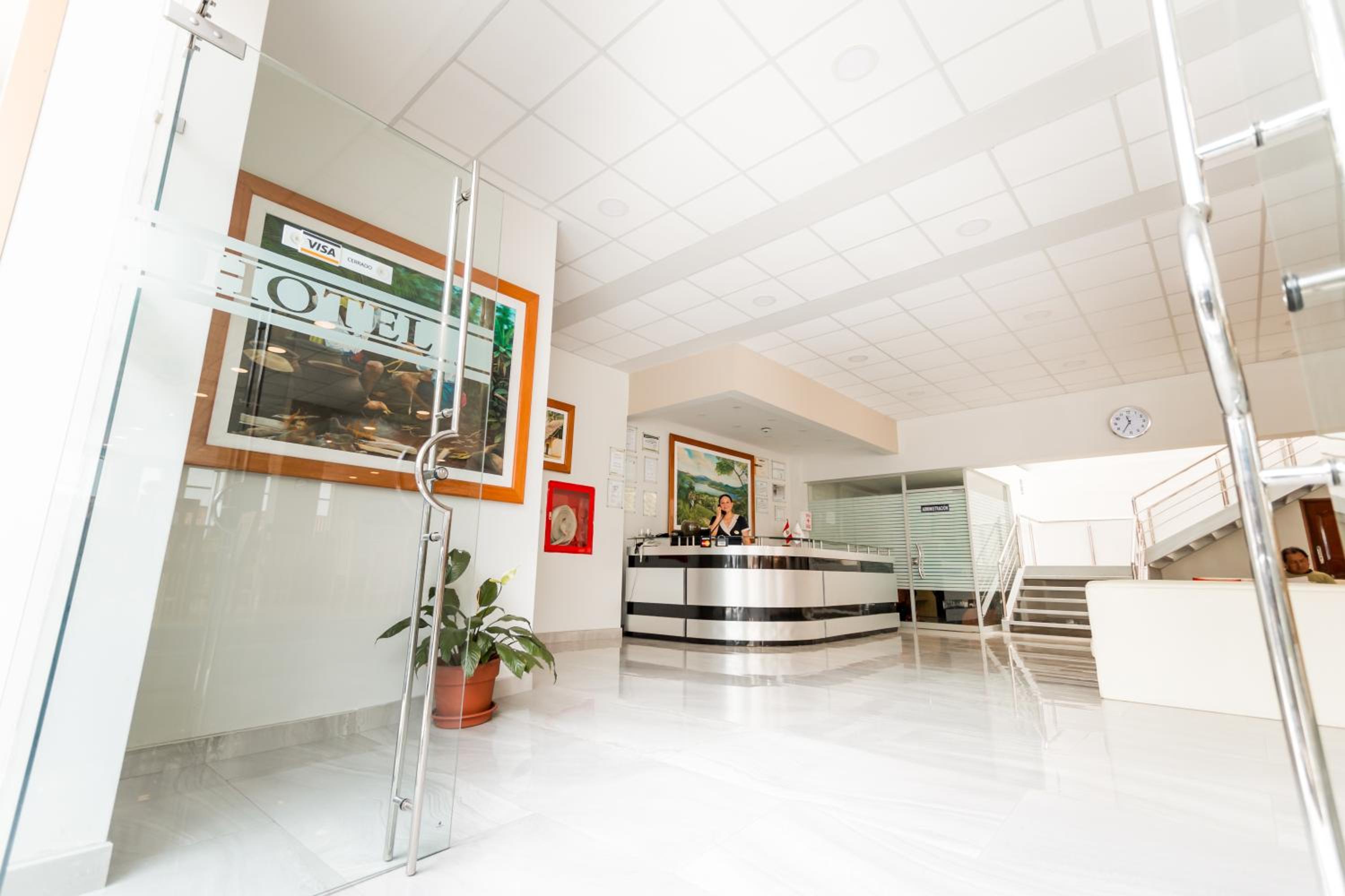 hotel reception
