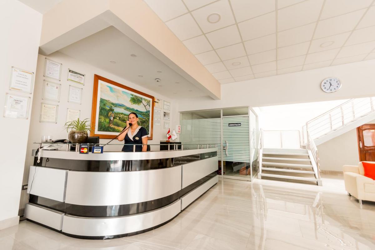 hotel reception