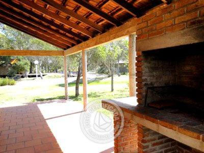 outdoor BBQ area
