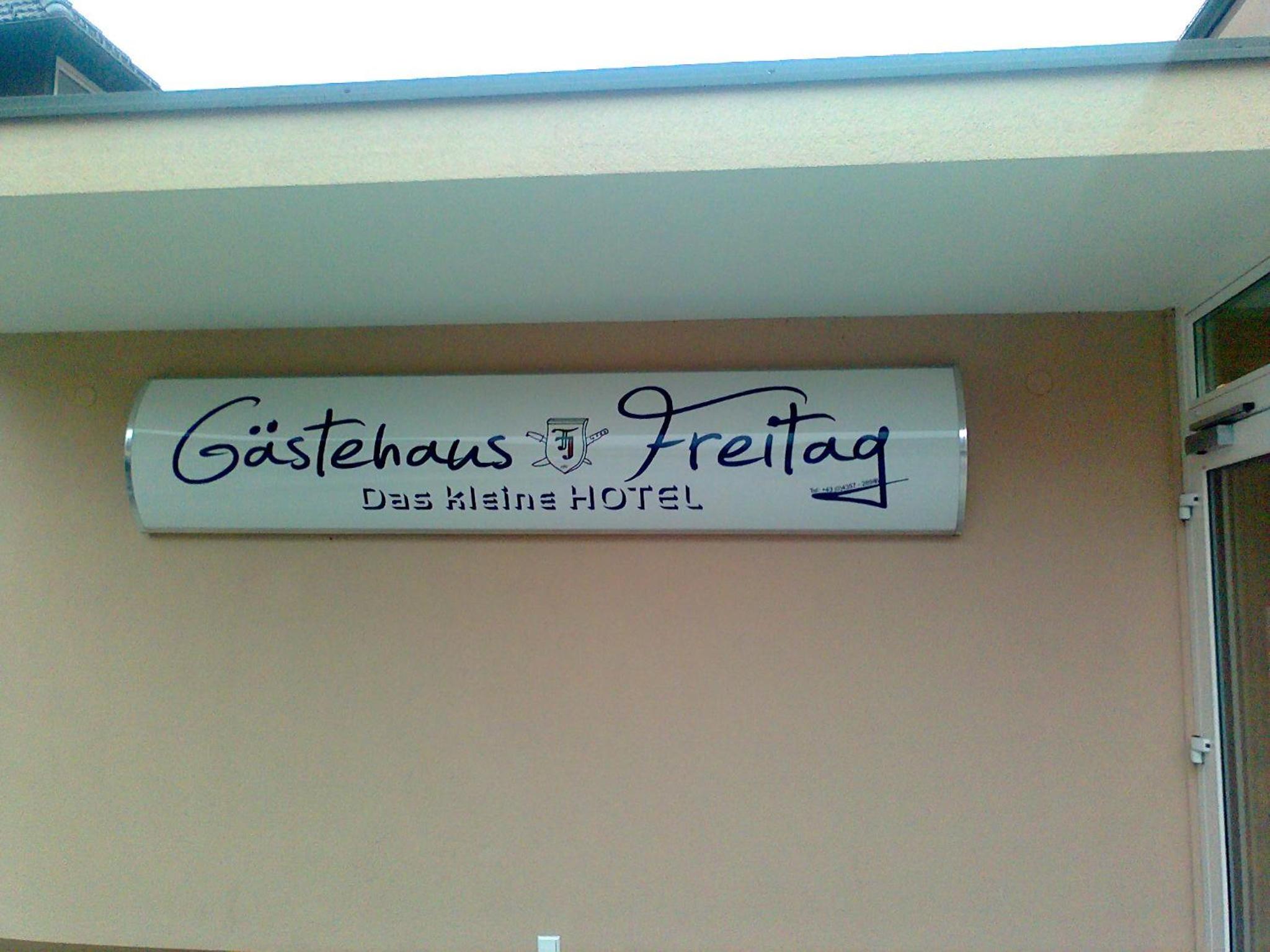 Gästehaus Freitag das kleine Hotel