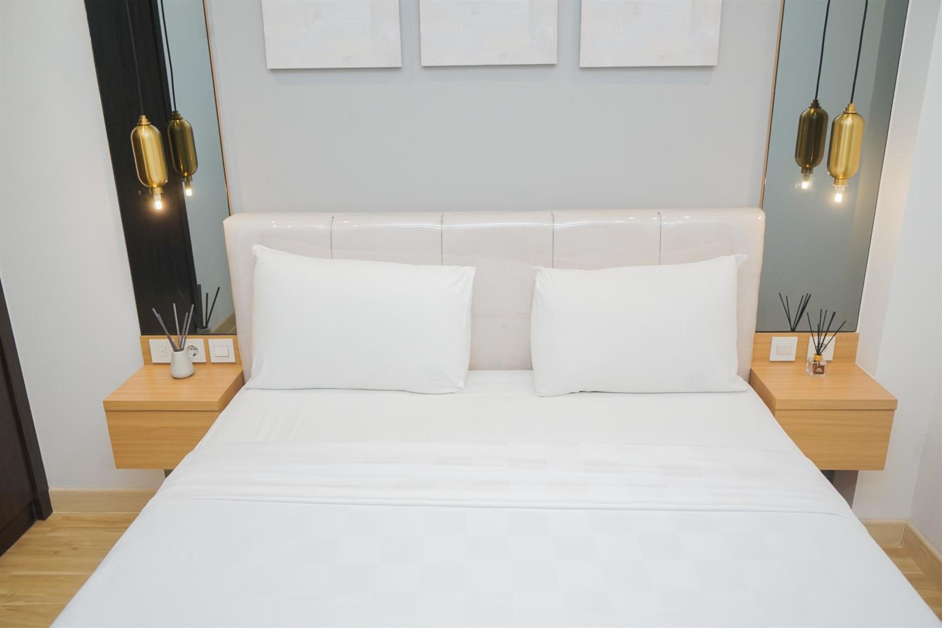 1BR Apartment with Comfortable Design at Branz BSD City By Travelio