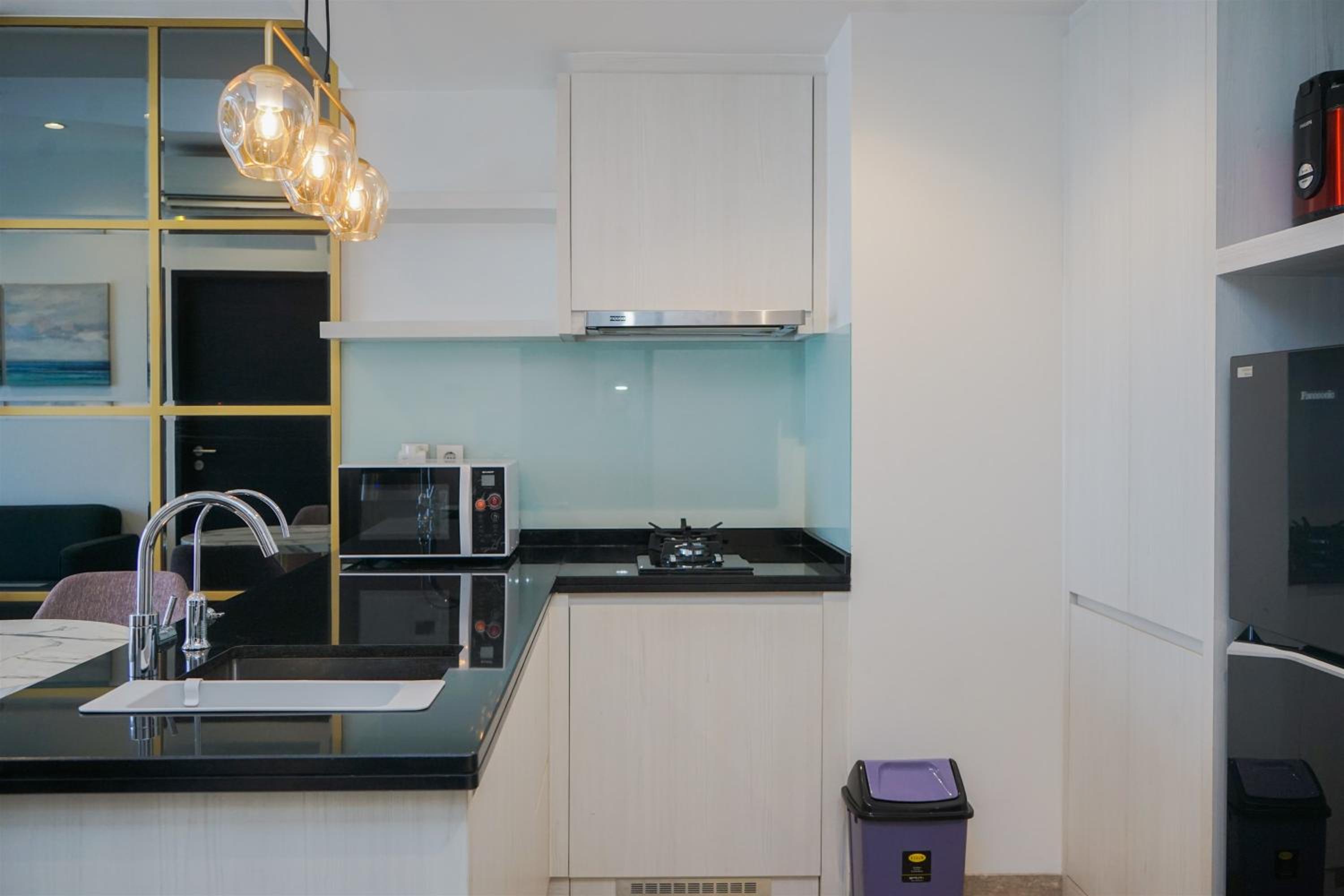 1BR Apartment with Comfortable Design at Branz BSD City By Travelio