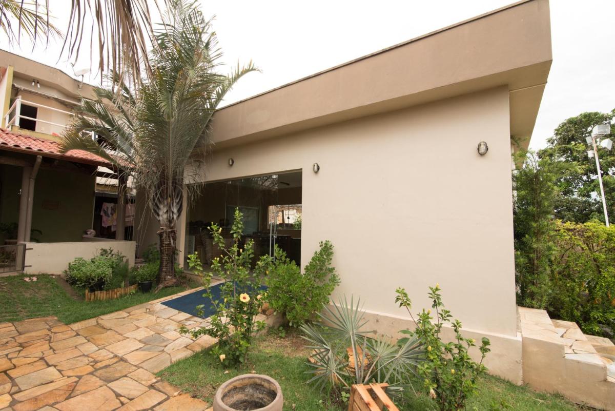 outdoor BBQ area