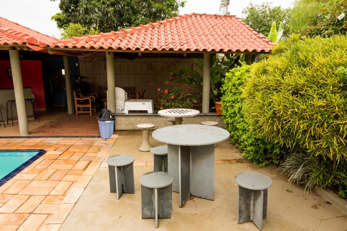 outdoor BBQ area
