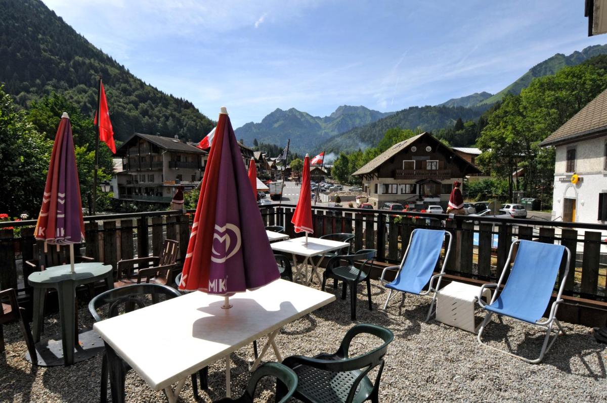 outdoor BBQ area