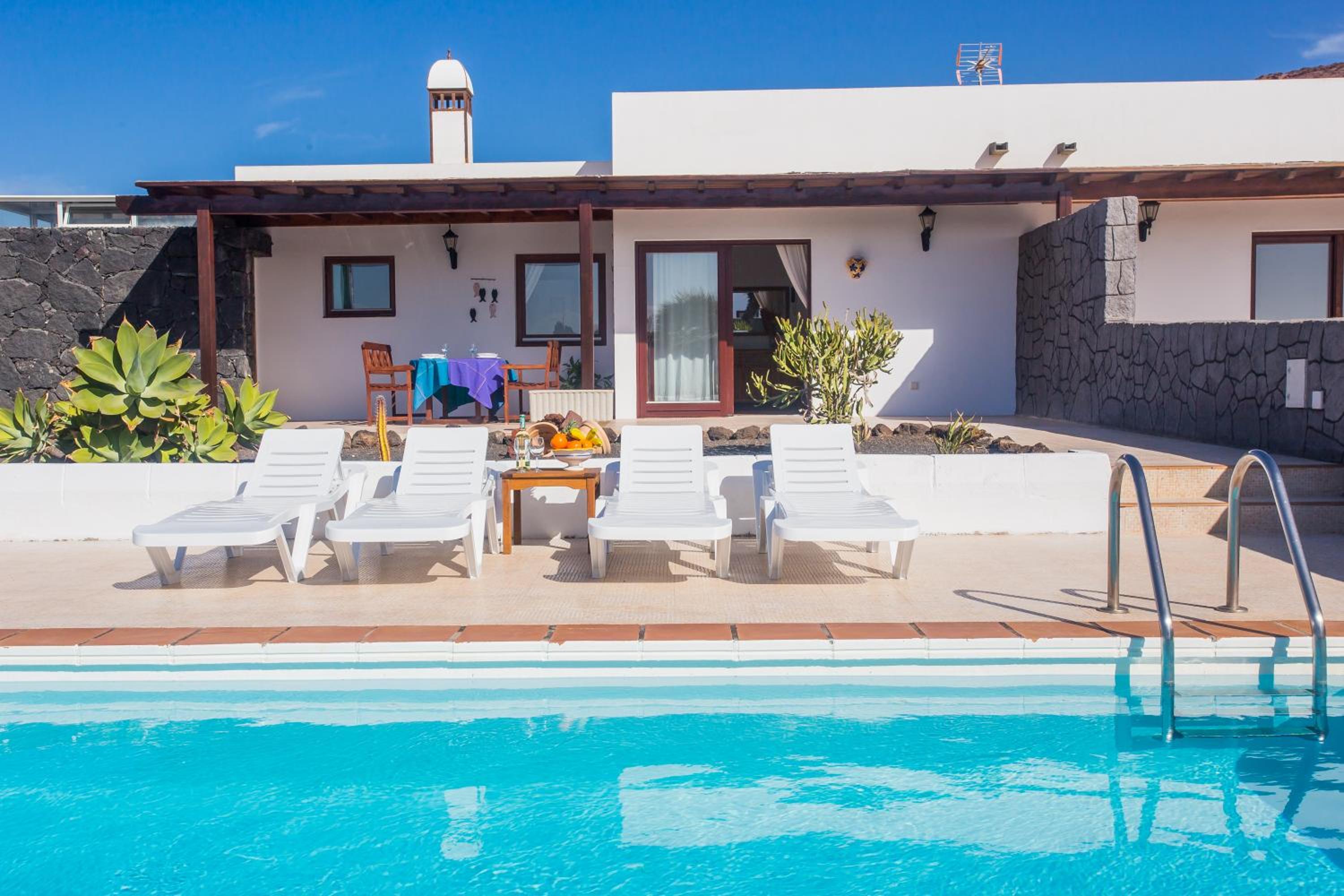 Eslanzarote Villa Caracola, Super Wifi, Sat tv