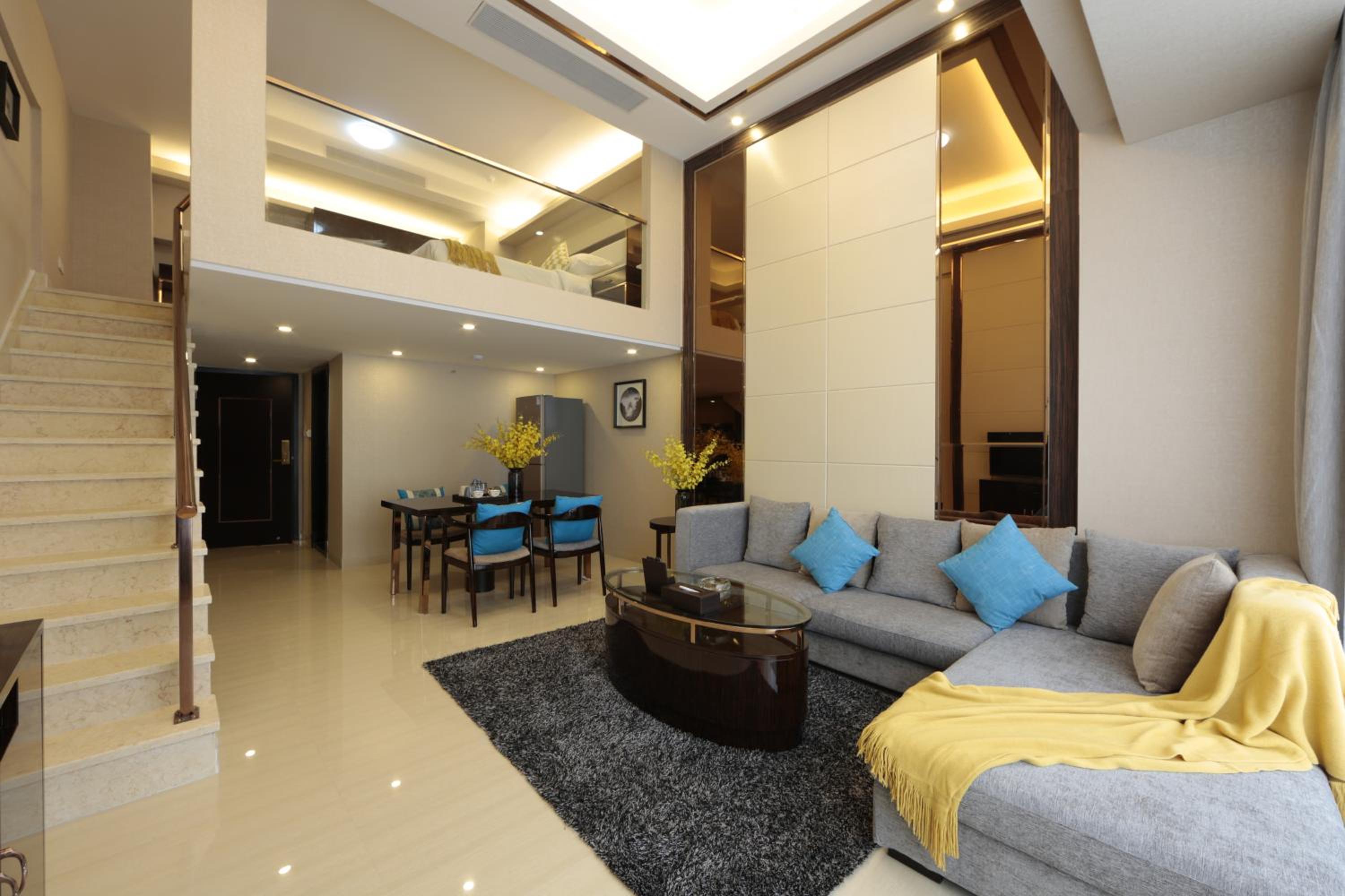Waifiden Duplex Apartment Zhongyong Jinyu Building-Free Shuttle Bus to Canton Fair