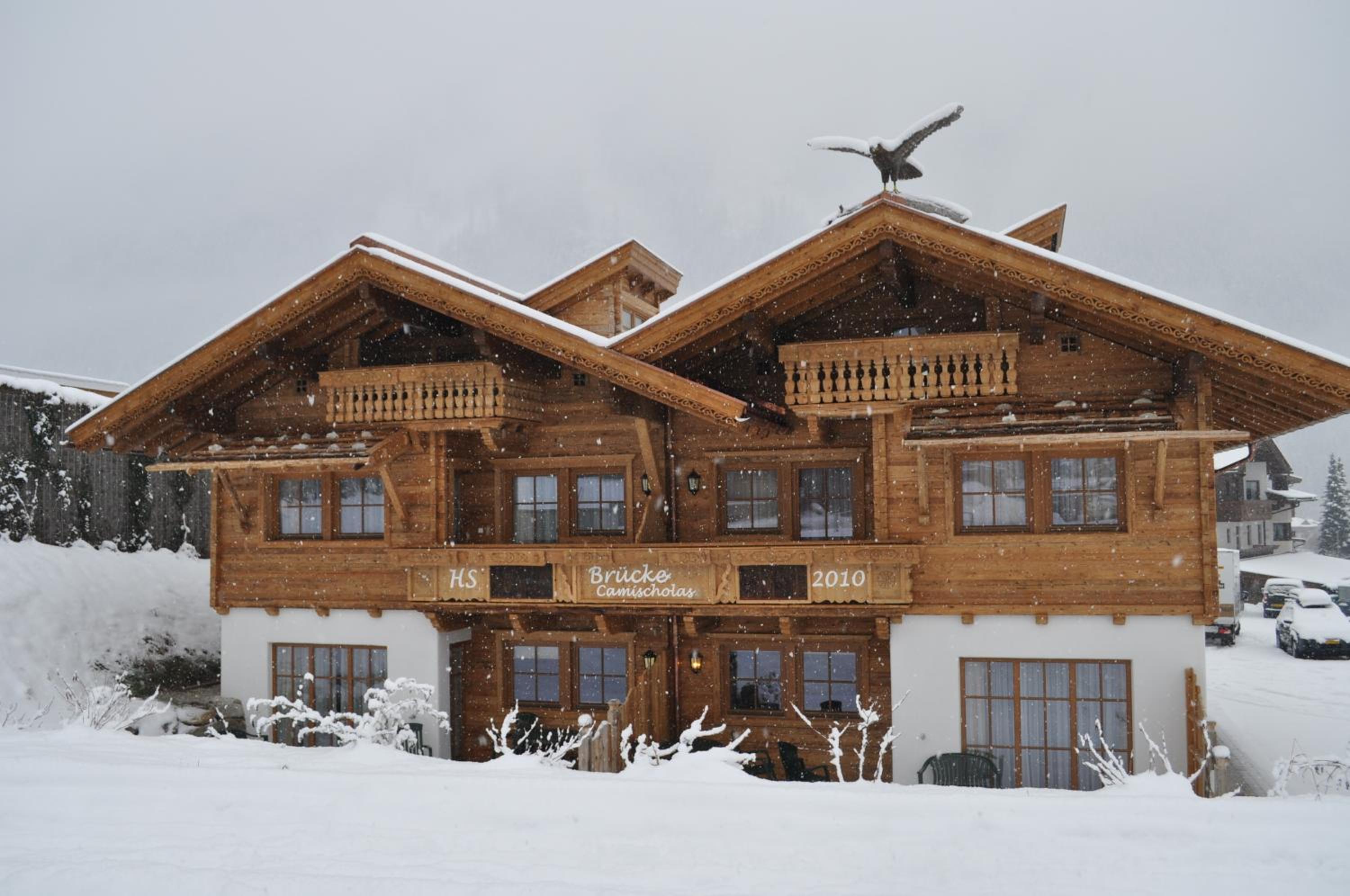 Alpenchalet Brücke
