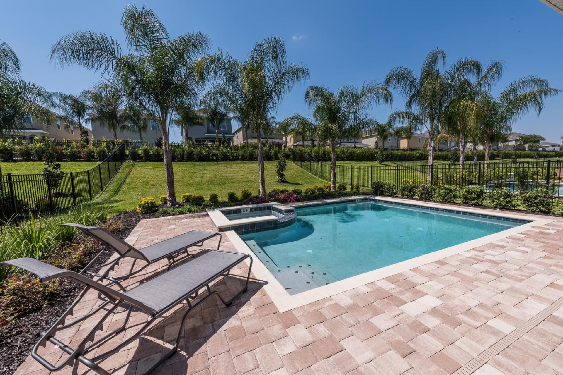 New House, Ecolab Sanitzed, Near Disney, Pool Fence