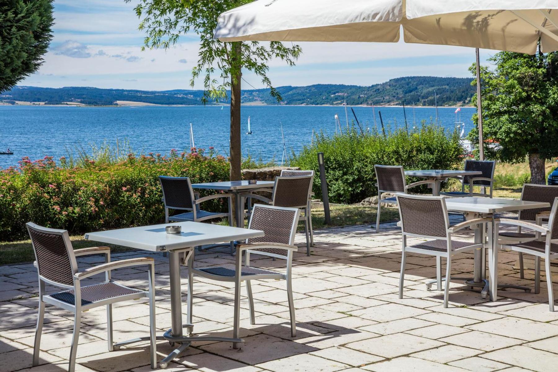 outdoor BBQ area