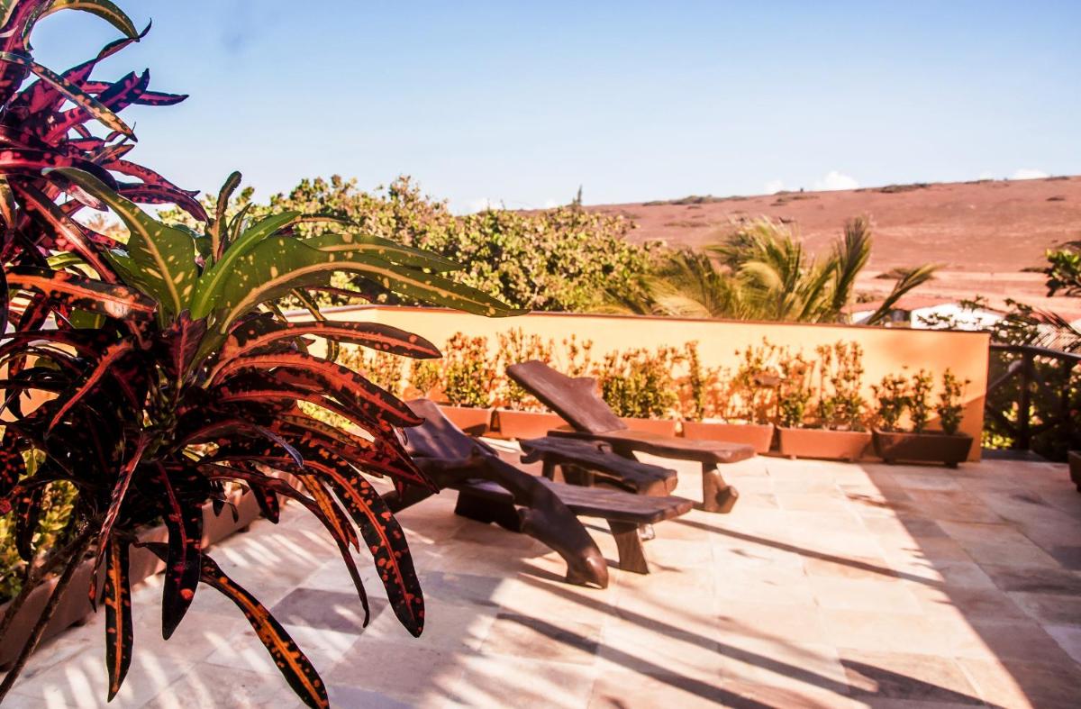 outdoor BBQ area
