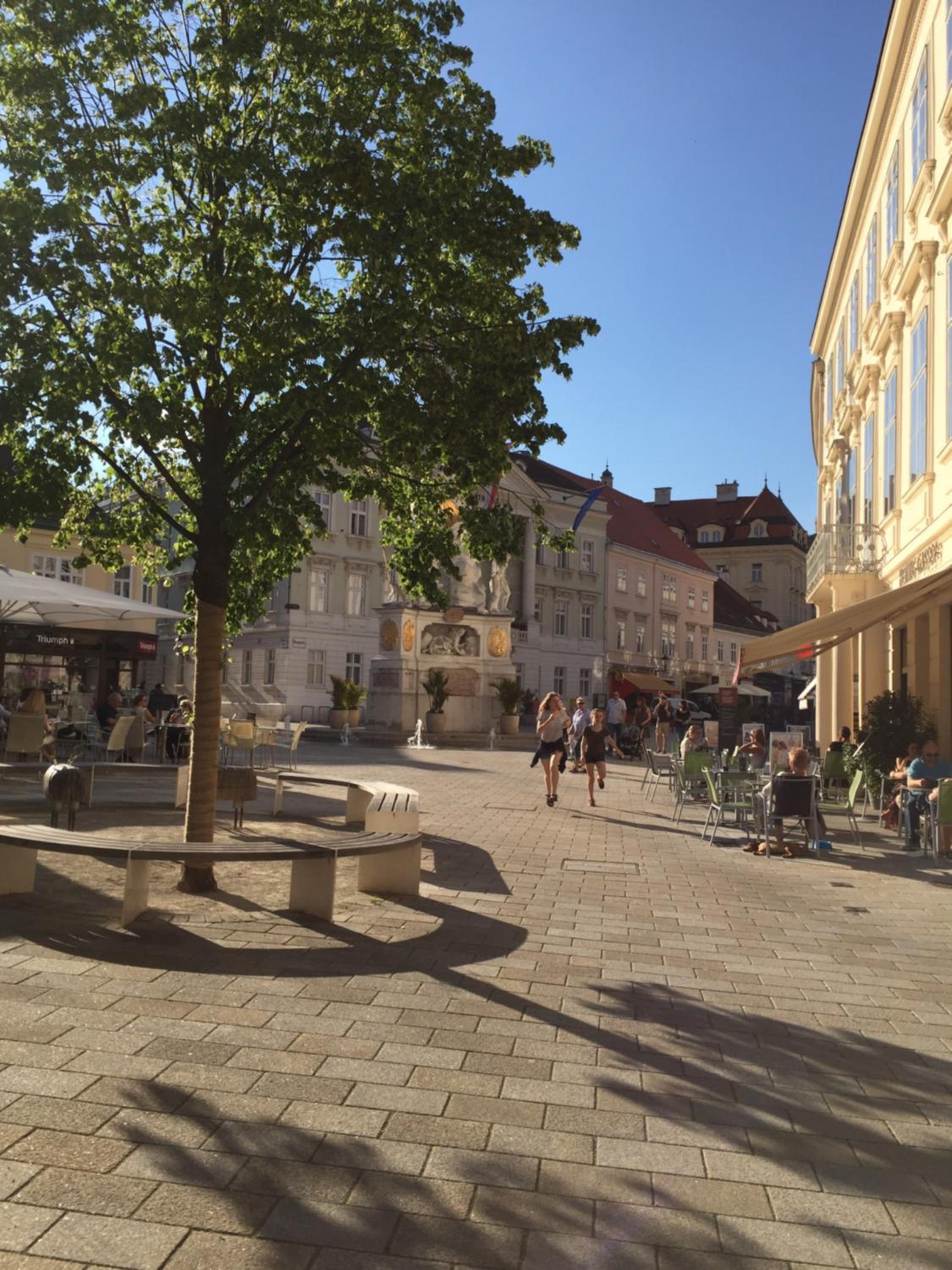 Terrasse Wohnungen mit parking in Zentrum