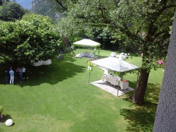 outdoor BBQ area