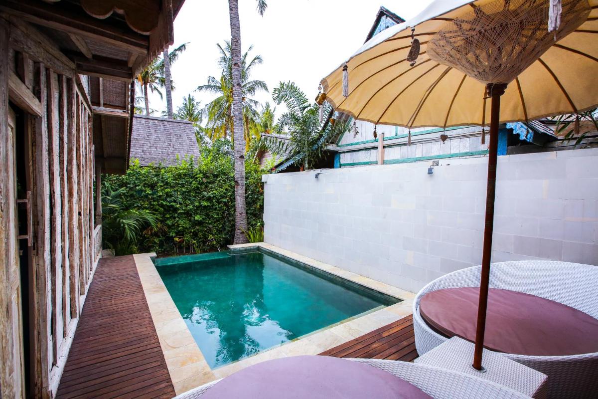 outdoor BBQ area