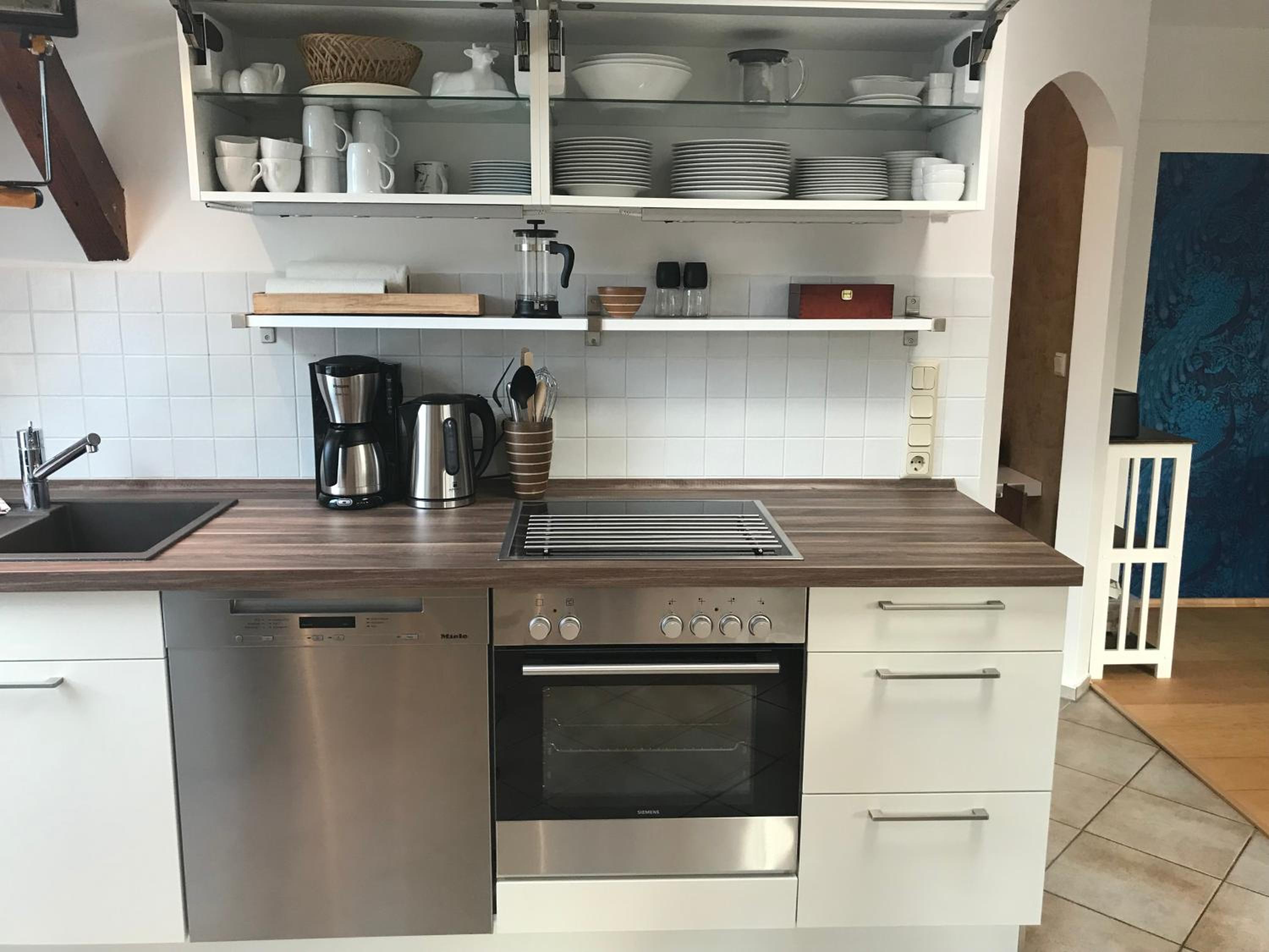 Leipziger Logis en Leipzig — kitchen