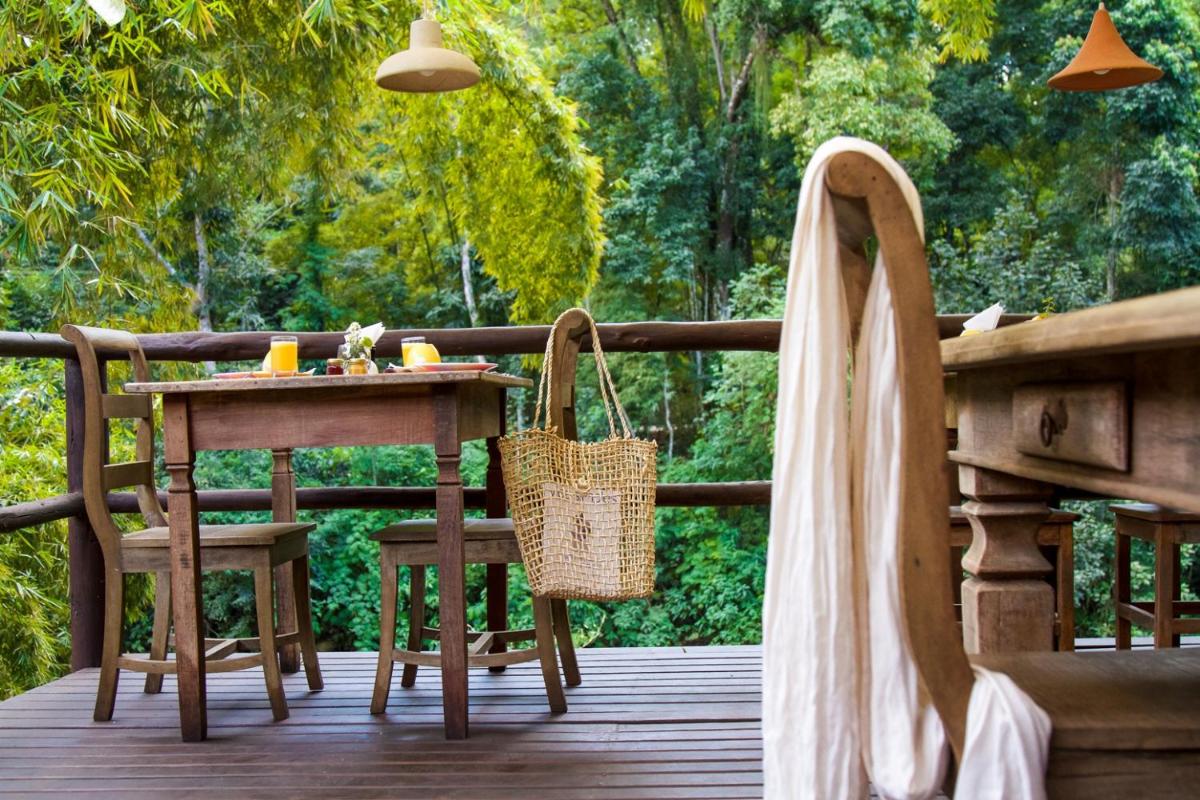 outdoor BBQ area
