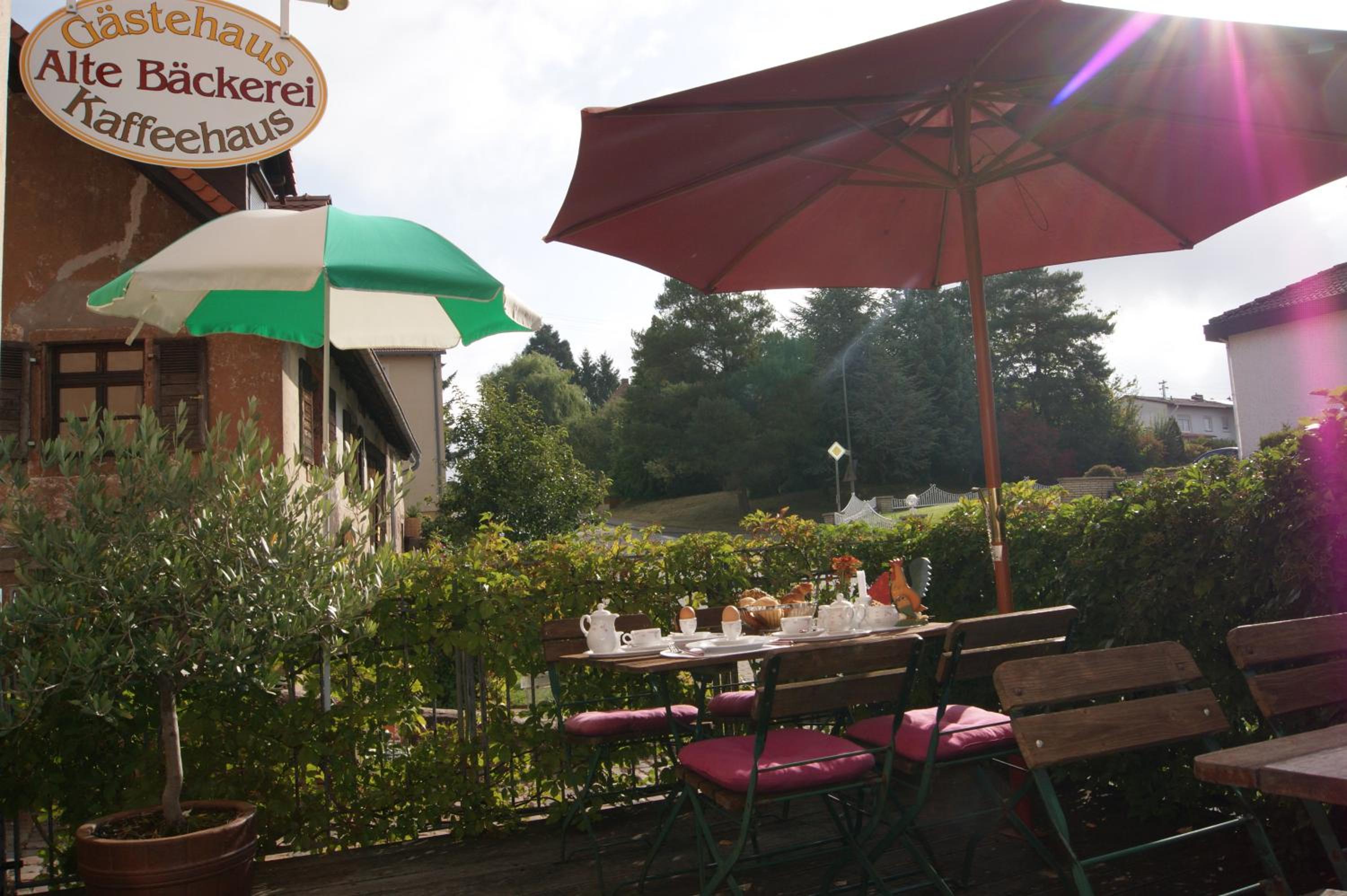 Gästehaus 'Alte Bäckerei' Kaffeehaus view 2