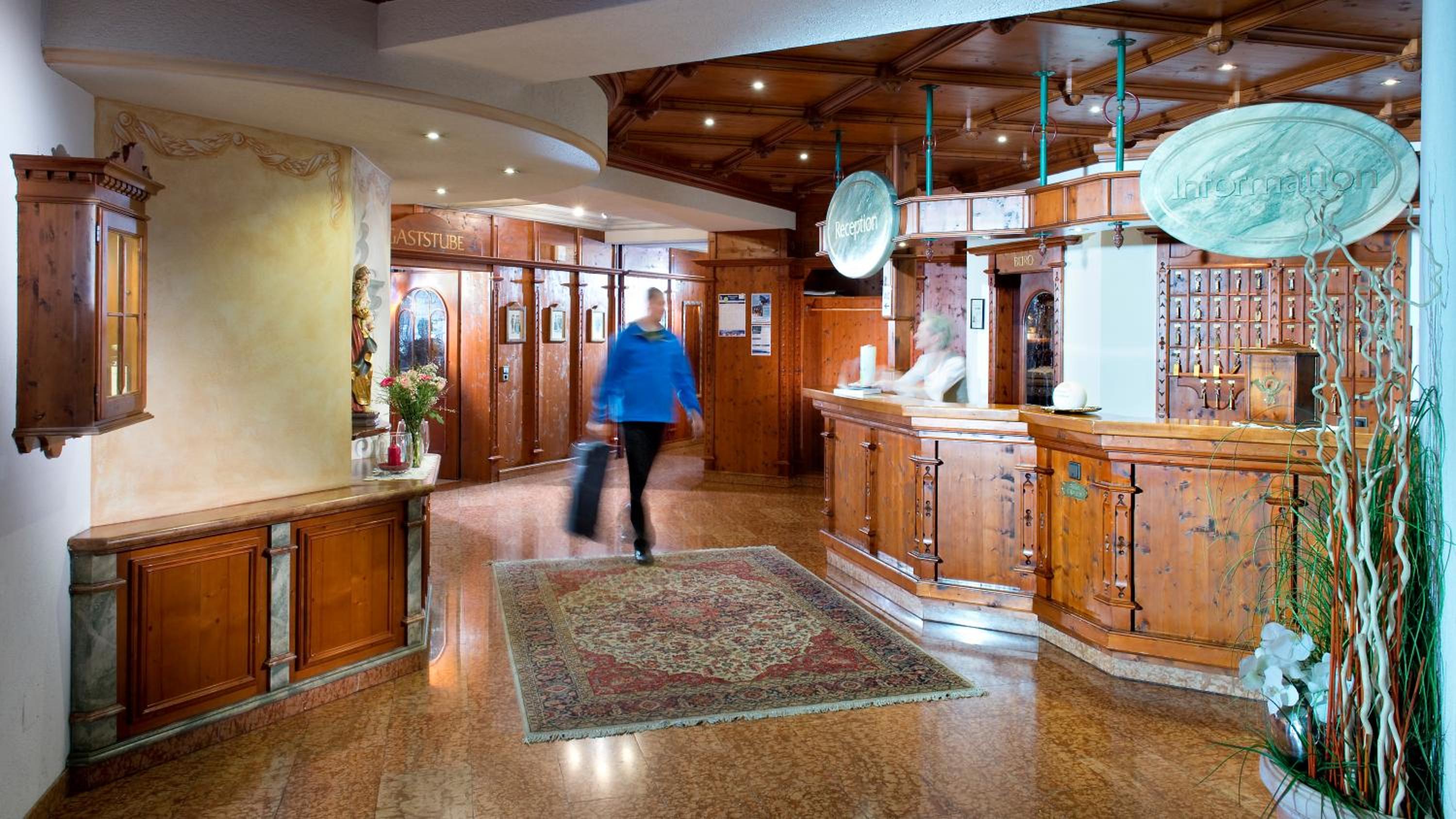 hotel reception