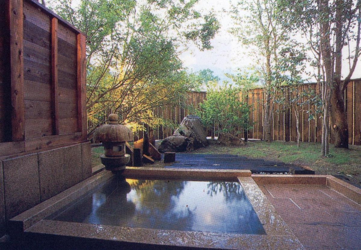 outdoor BBQ area