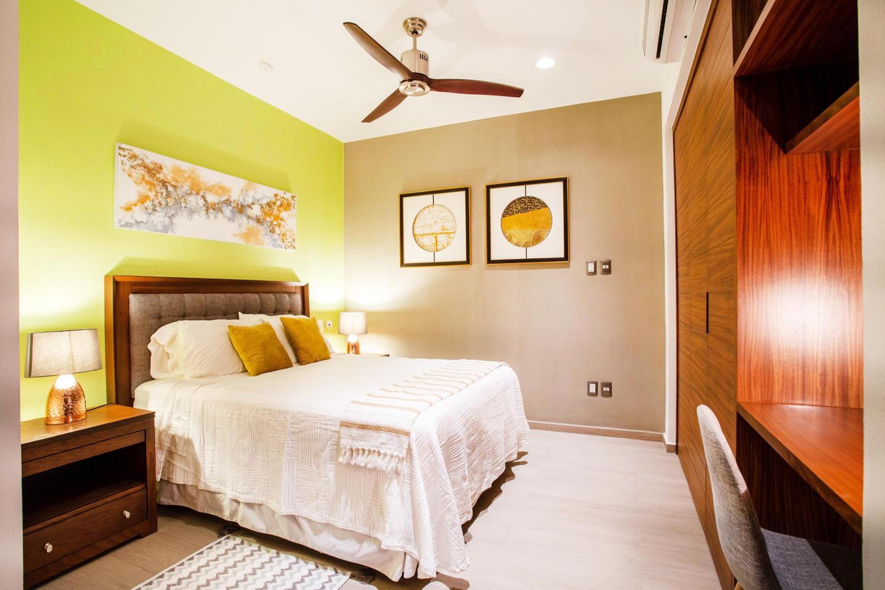 Dedicated workspace, Pool, Gym | Romantic Zone 2BR