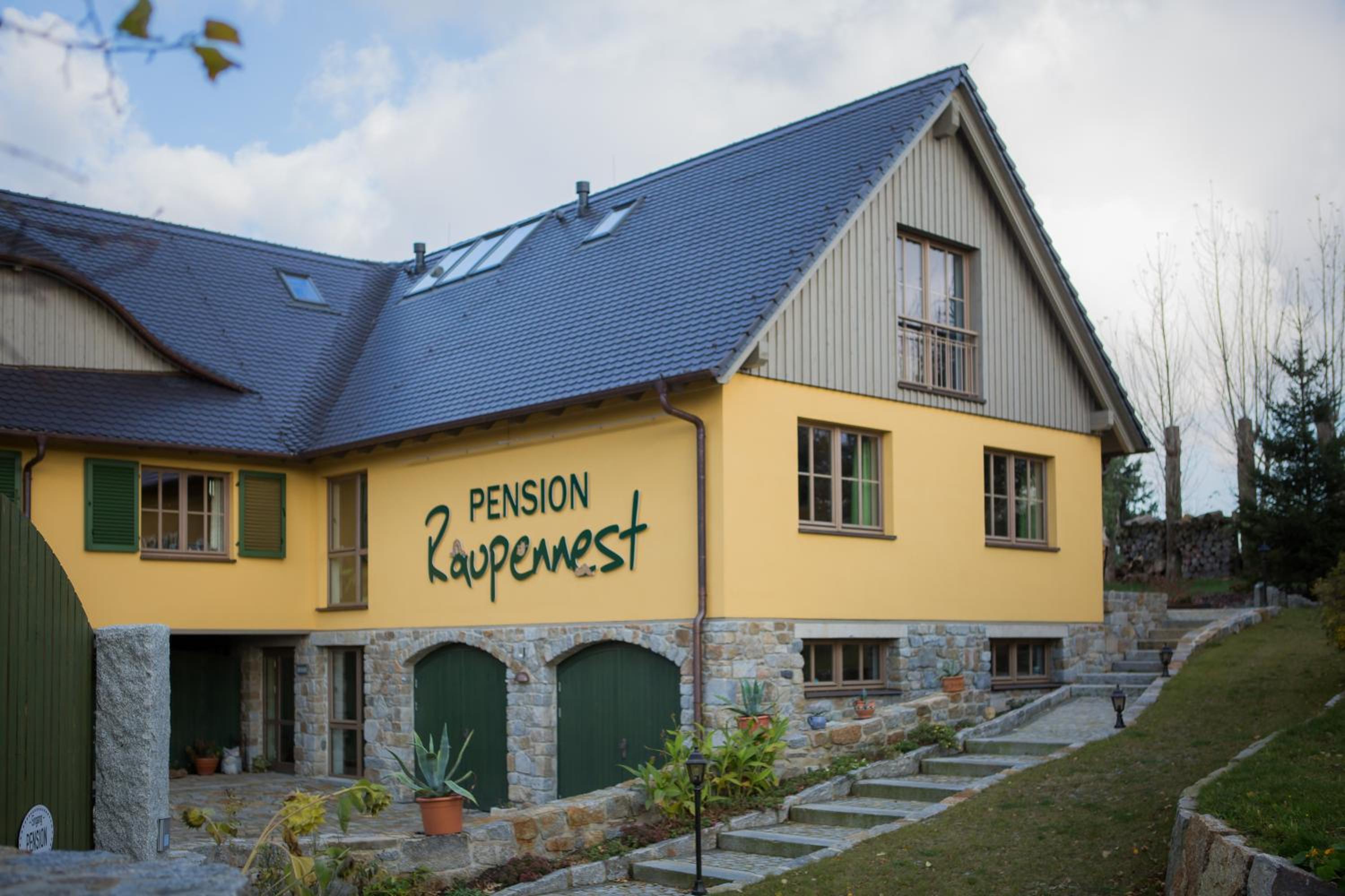Pension Raupennest mit Blockhaussauna
