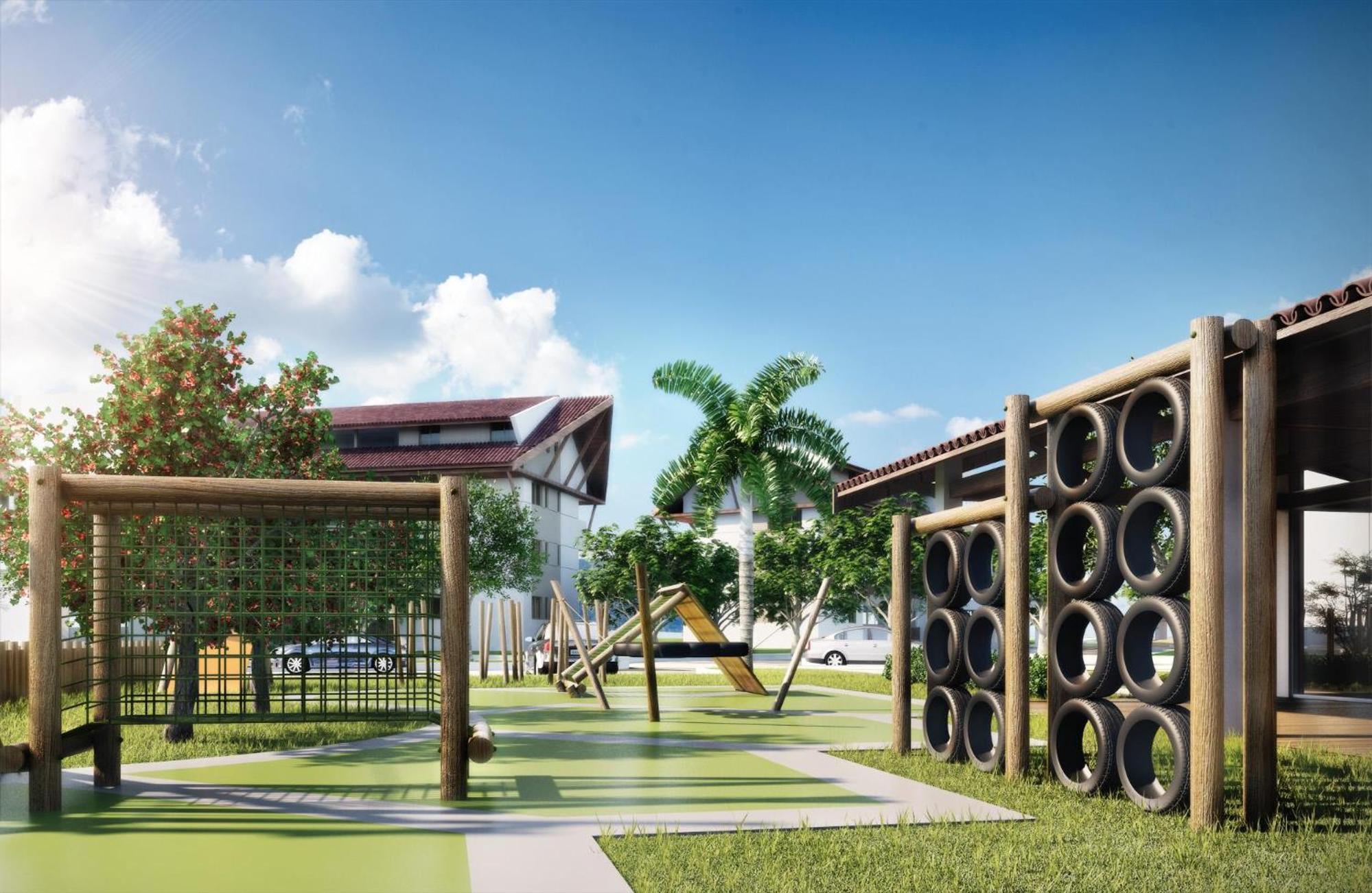 Flat térreo Oka Beach Residence - Muro Alto-Porto de Galinhas - 103B