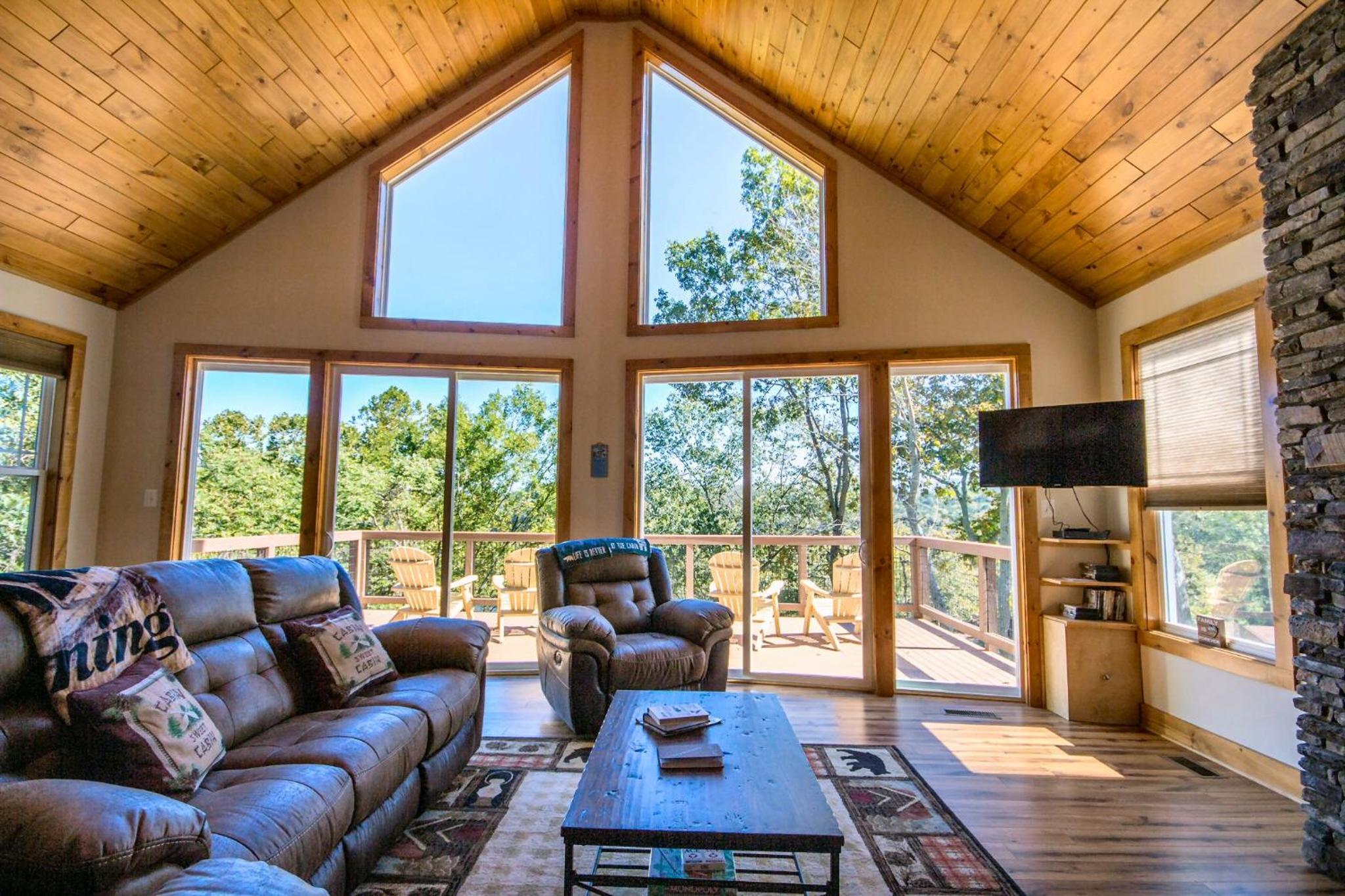 Eagle's Nest- A pet friendly cabin on the river! view 3