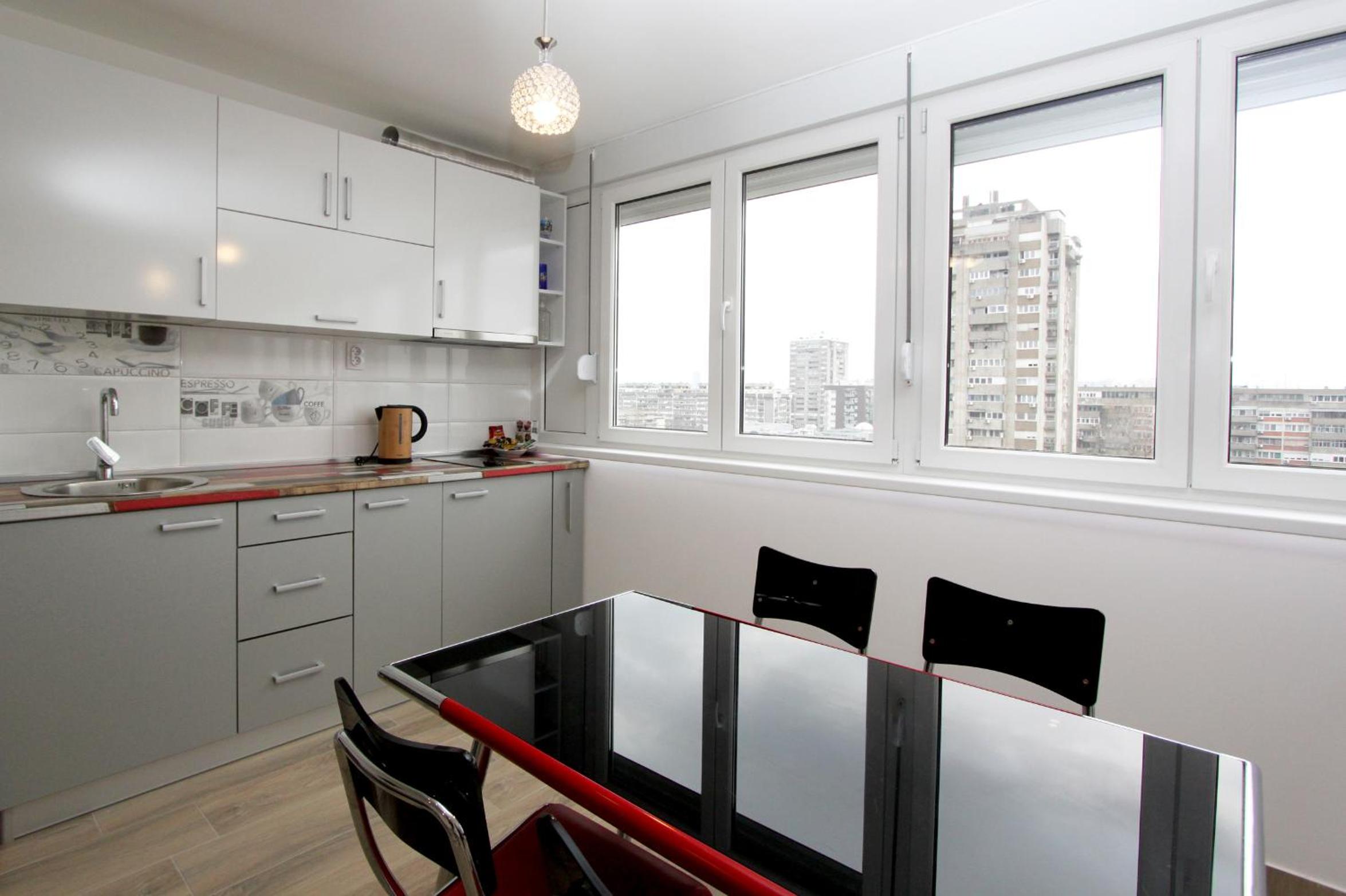 Penthouse Novi Beograd view 2