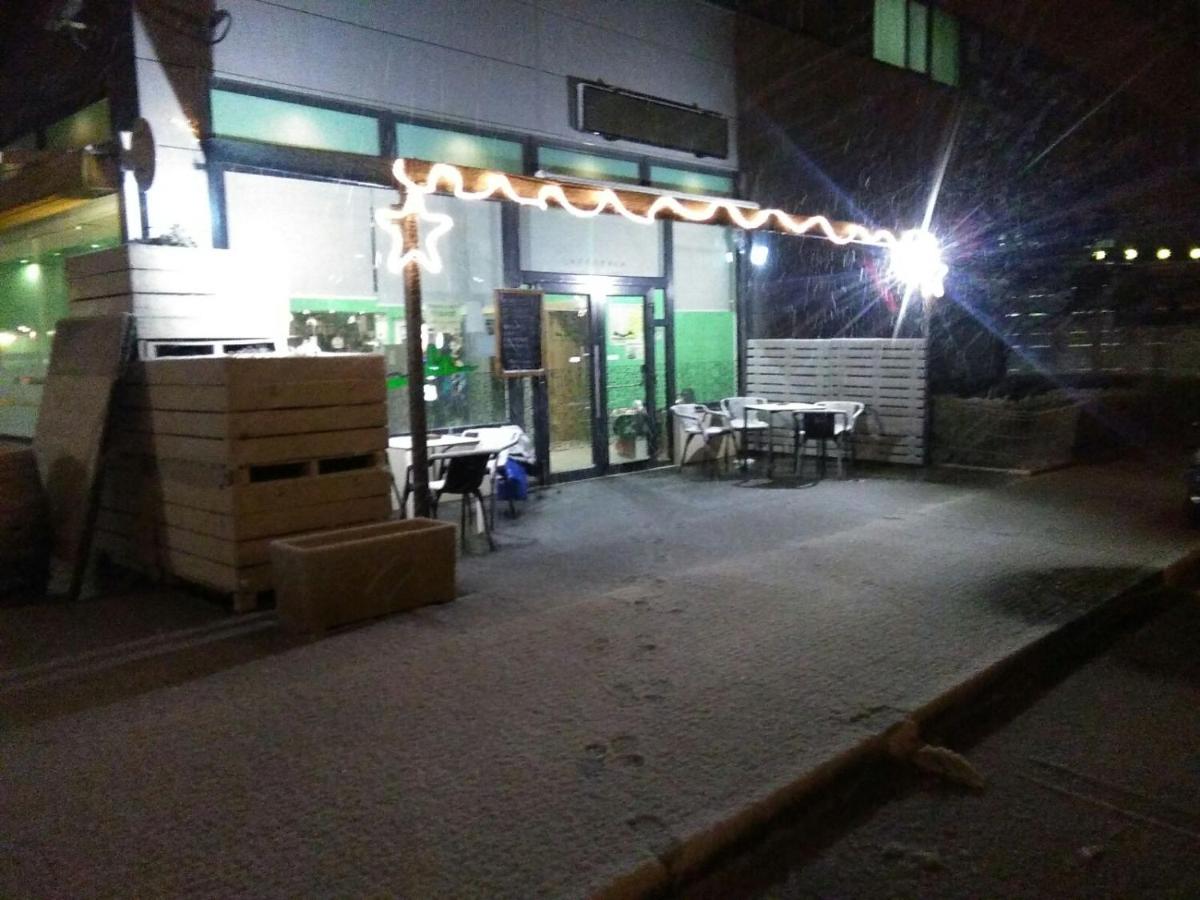 outdoor BBQ area