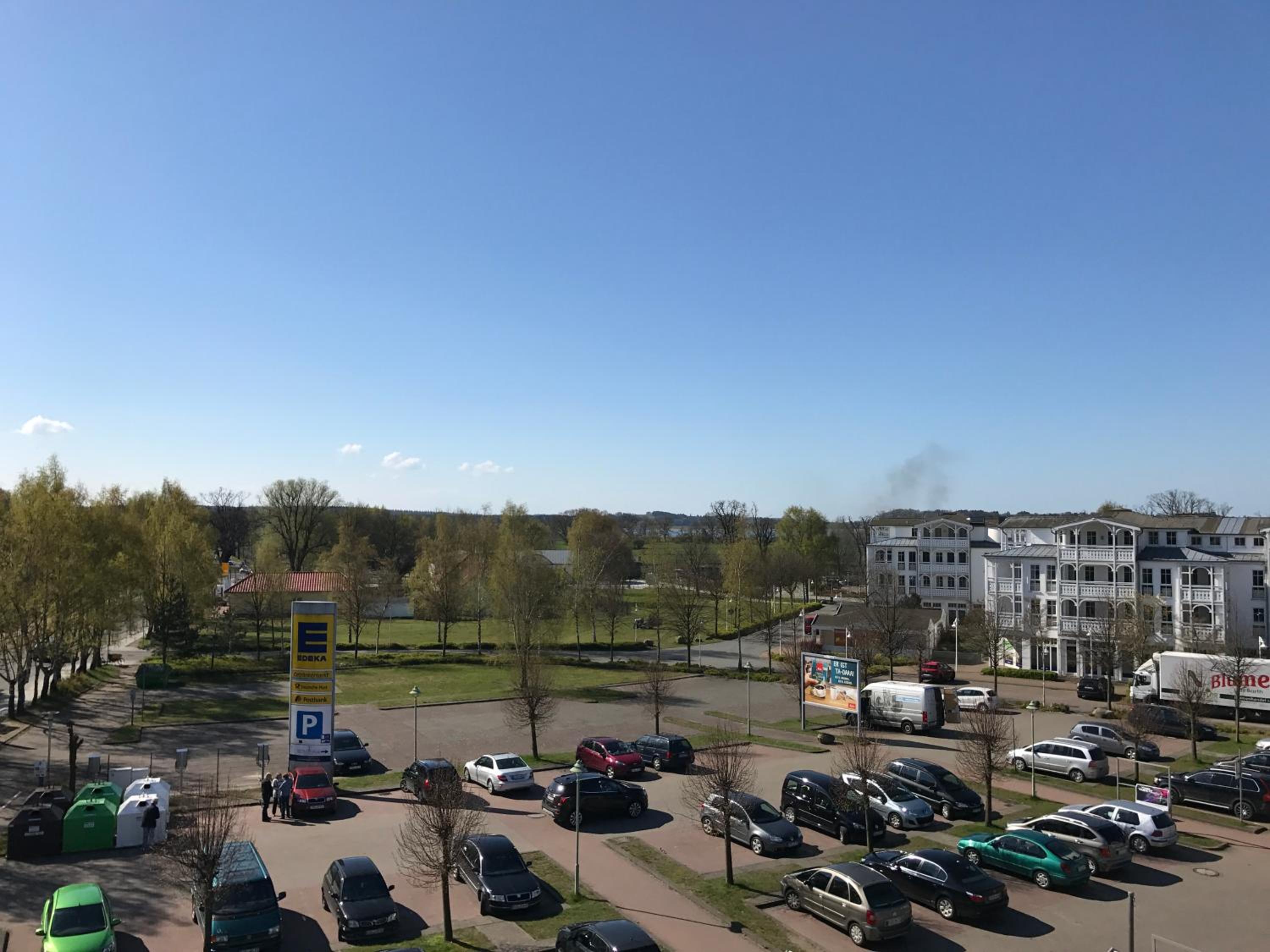 Fewo 22 im Haus Hühnergott Sellin - Balkon mit Aussicht